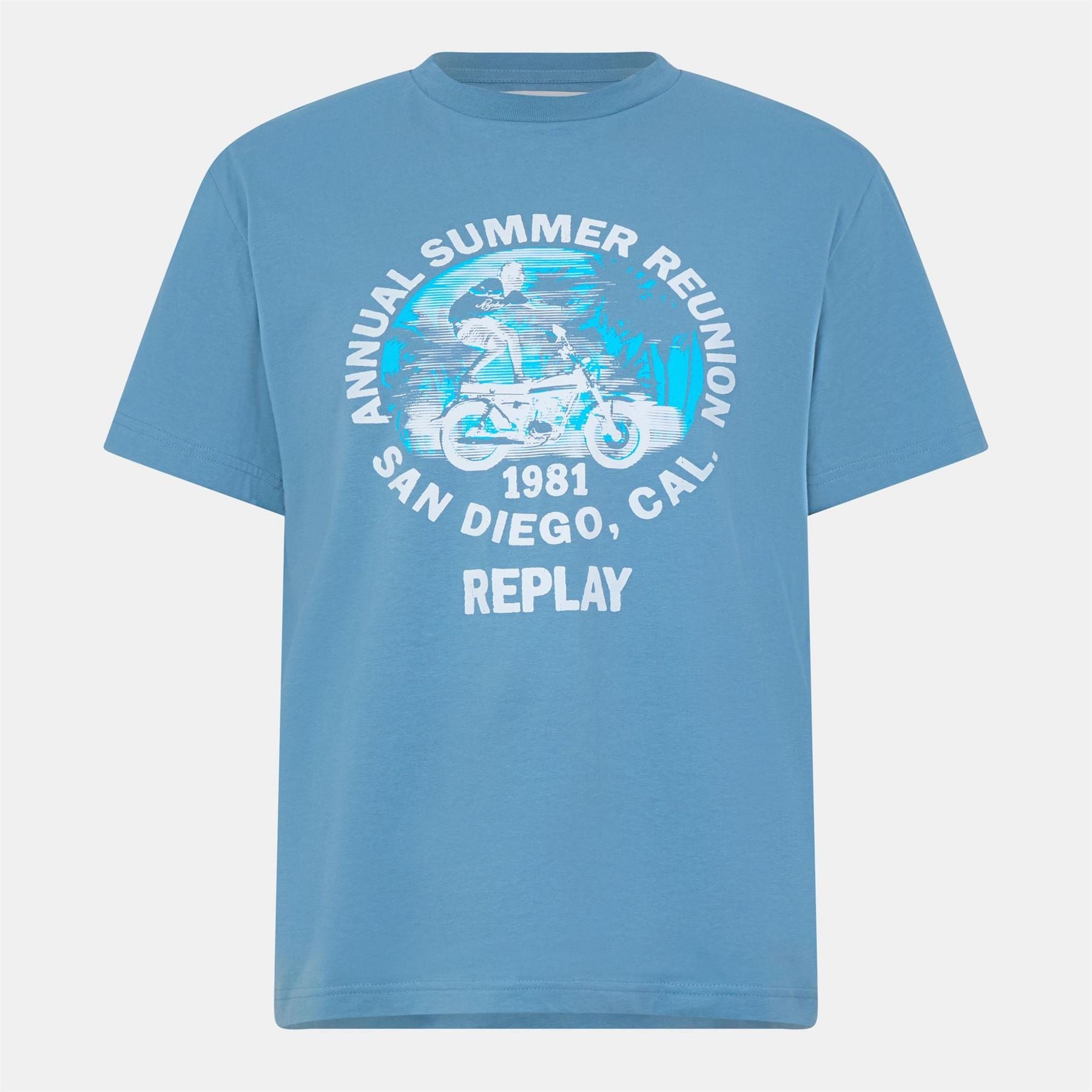 Replay Moto Tricks Regular Fit T-Shirt
