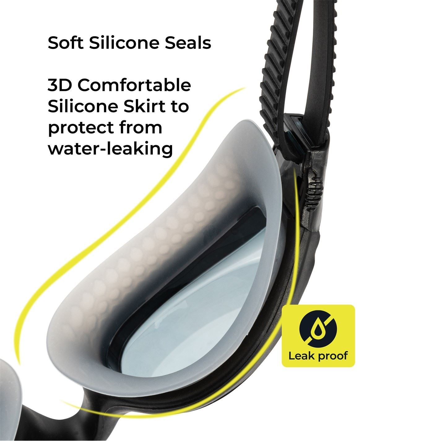 Slazenger Aero Swimming Goggles Adults
