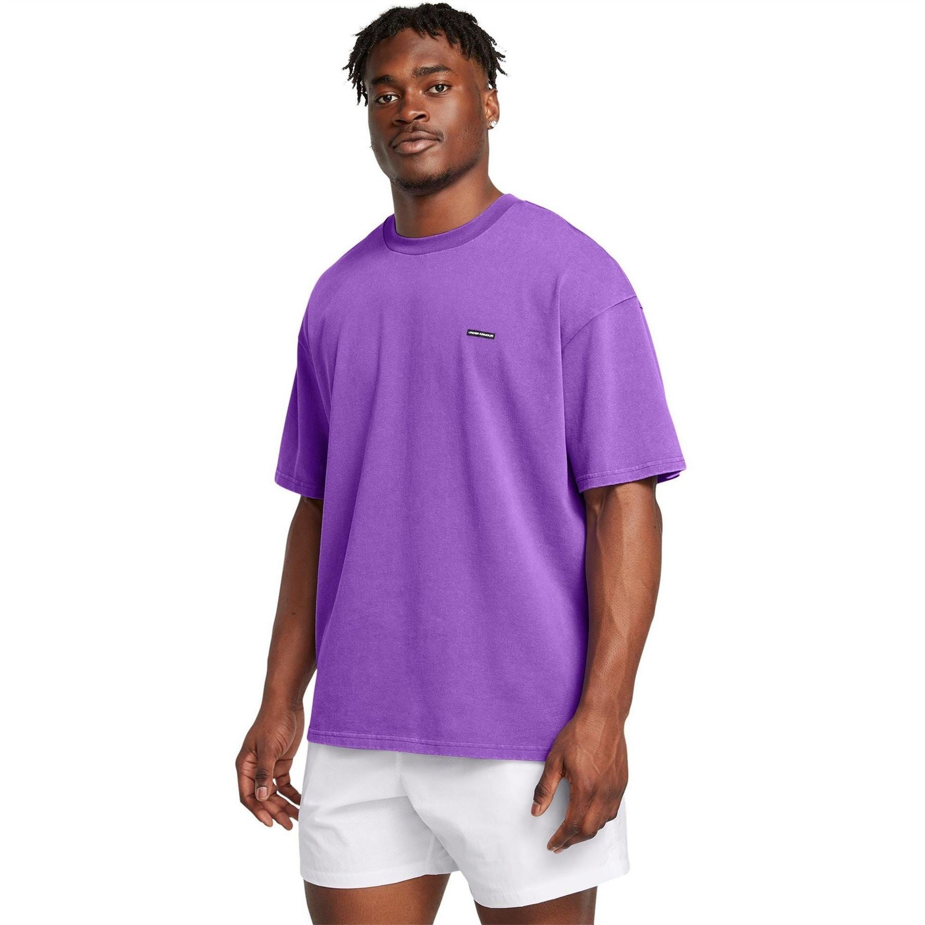 Under Armour Crew Neck Drop Shoulder Short Sleeve T-Shirt