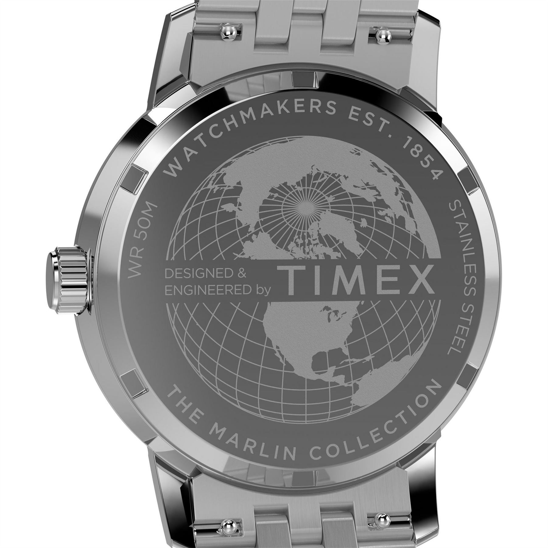 Timex Marlin Sn62 Dress Steel Jubilee Strap Analogue Watch