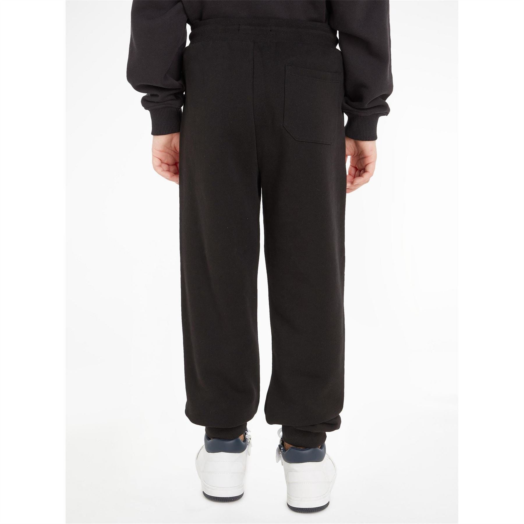 Calvin Klein Jeans Monogram Closed Hem Fleece Joggers