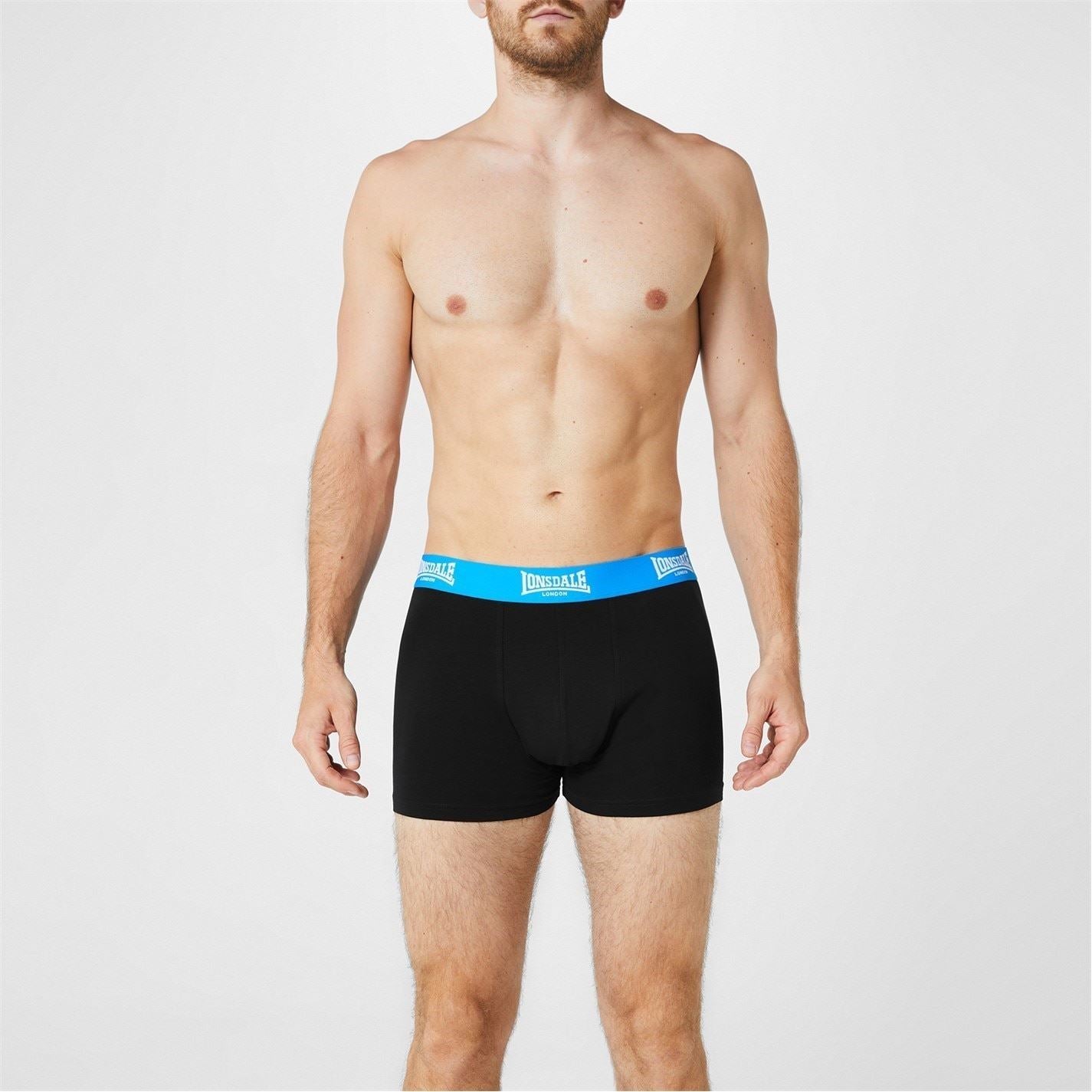 Lonsdale Mens 2 Pack Trunk