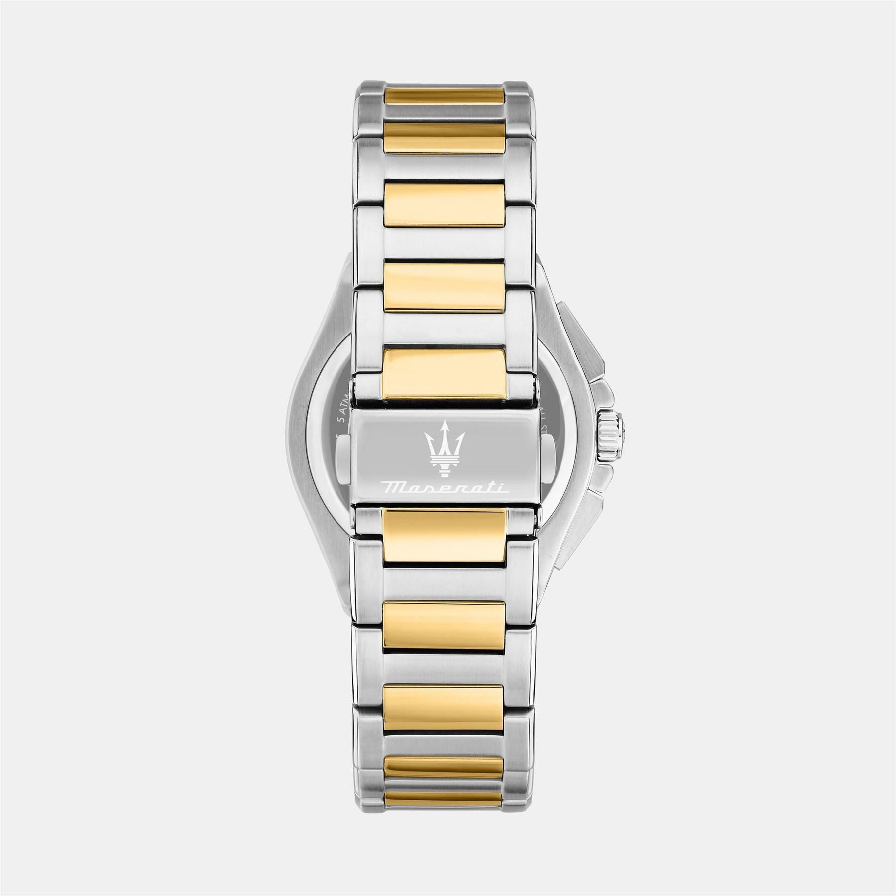 Maserati Velocita Racing Alligator Leather Strap Analogue Watch