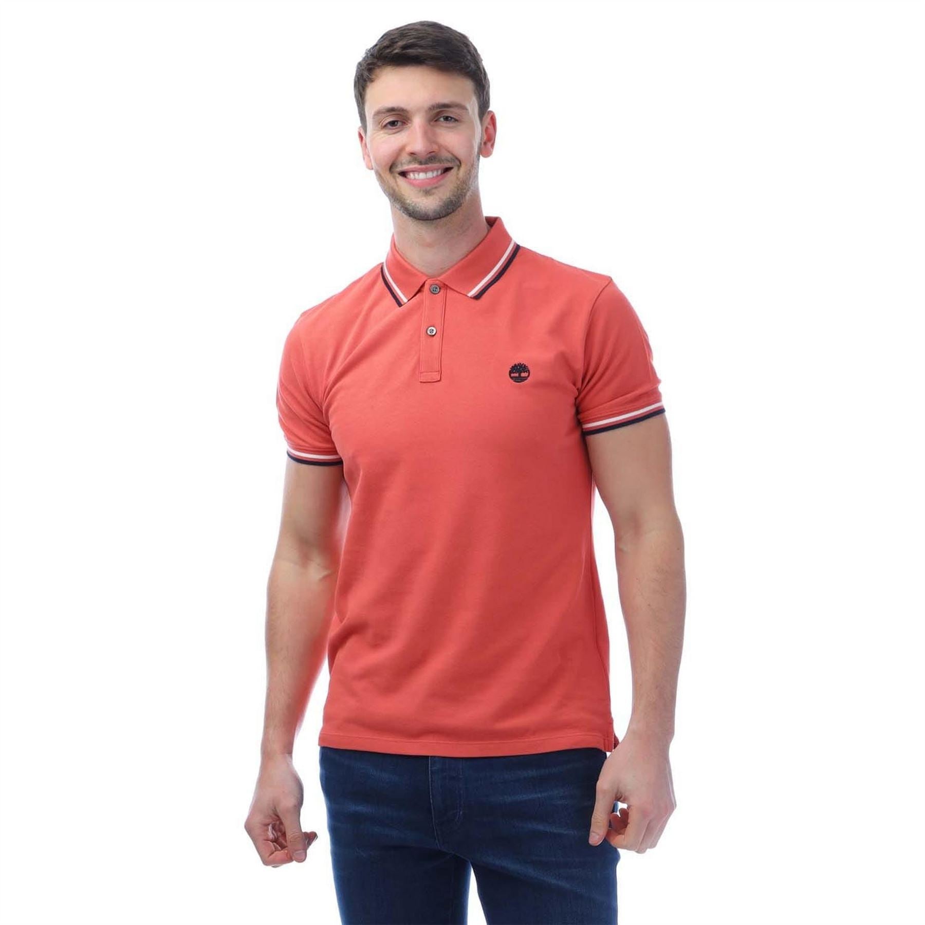 Timberland River Chest Logo Polo Shirt