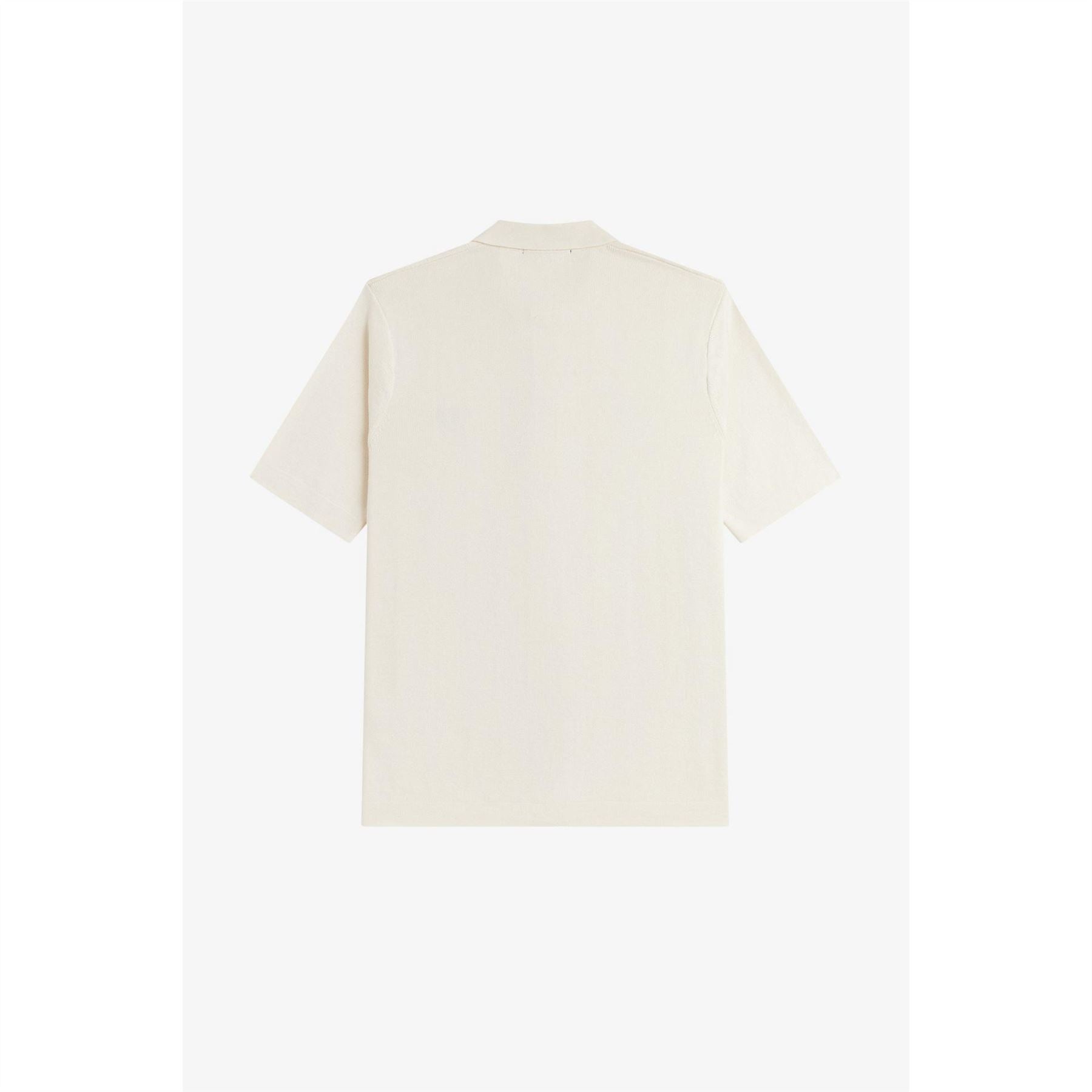 Fred Perry Patterned Short Sleeve Shirt