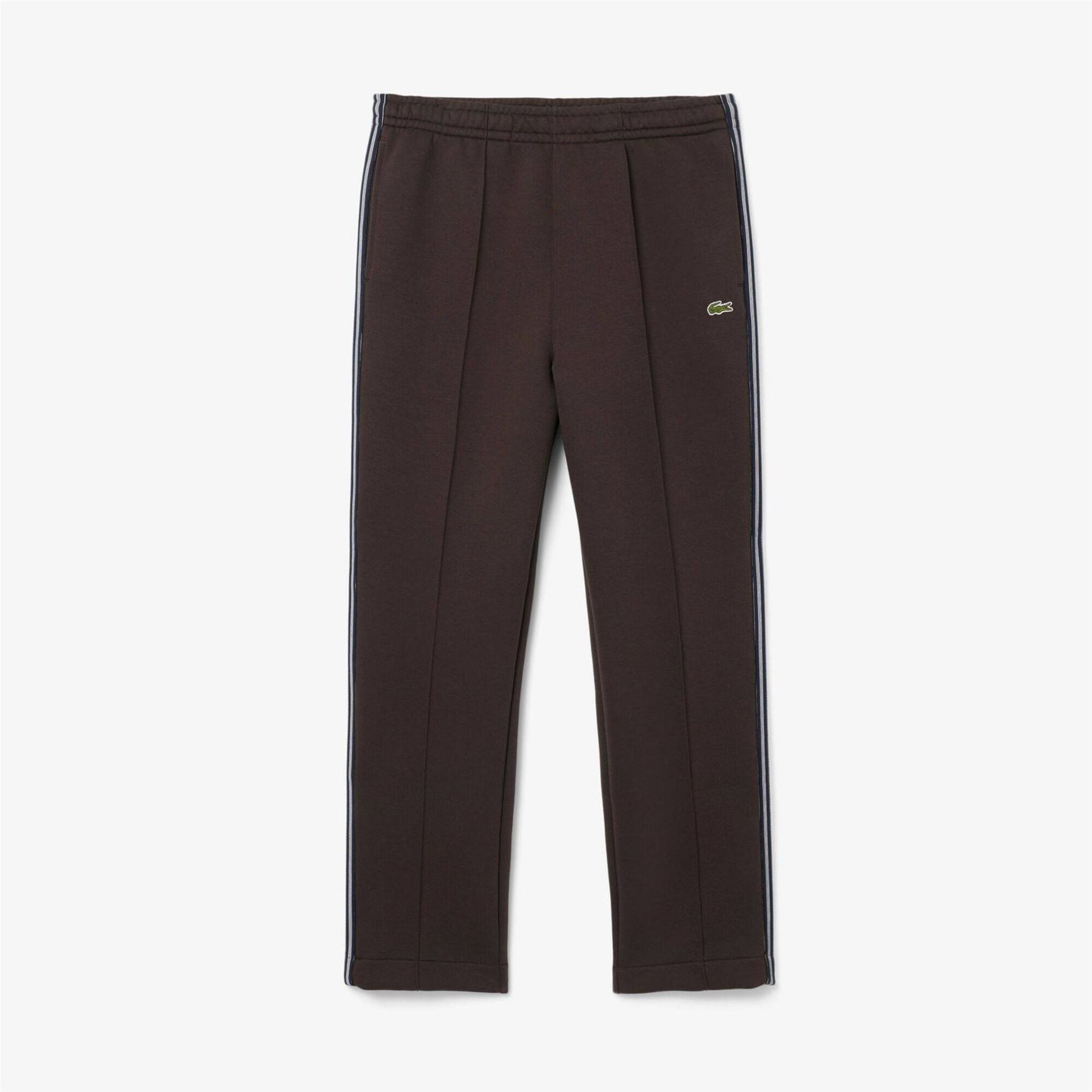 Lacoste Solid Patterned Fitted Cuff Track Pants