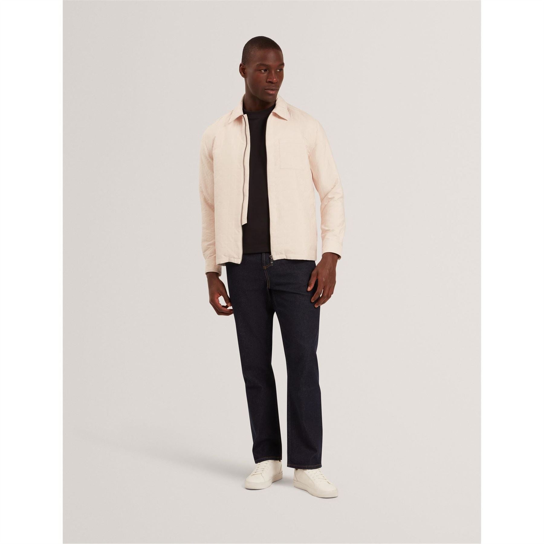 Ted Baker Textured Chest Pocket Overshirt