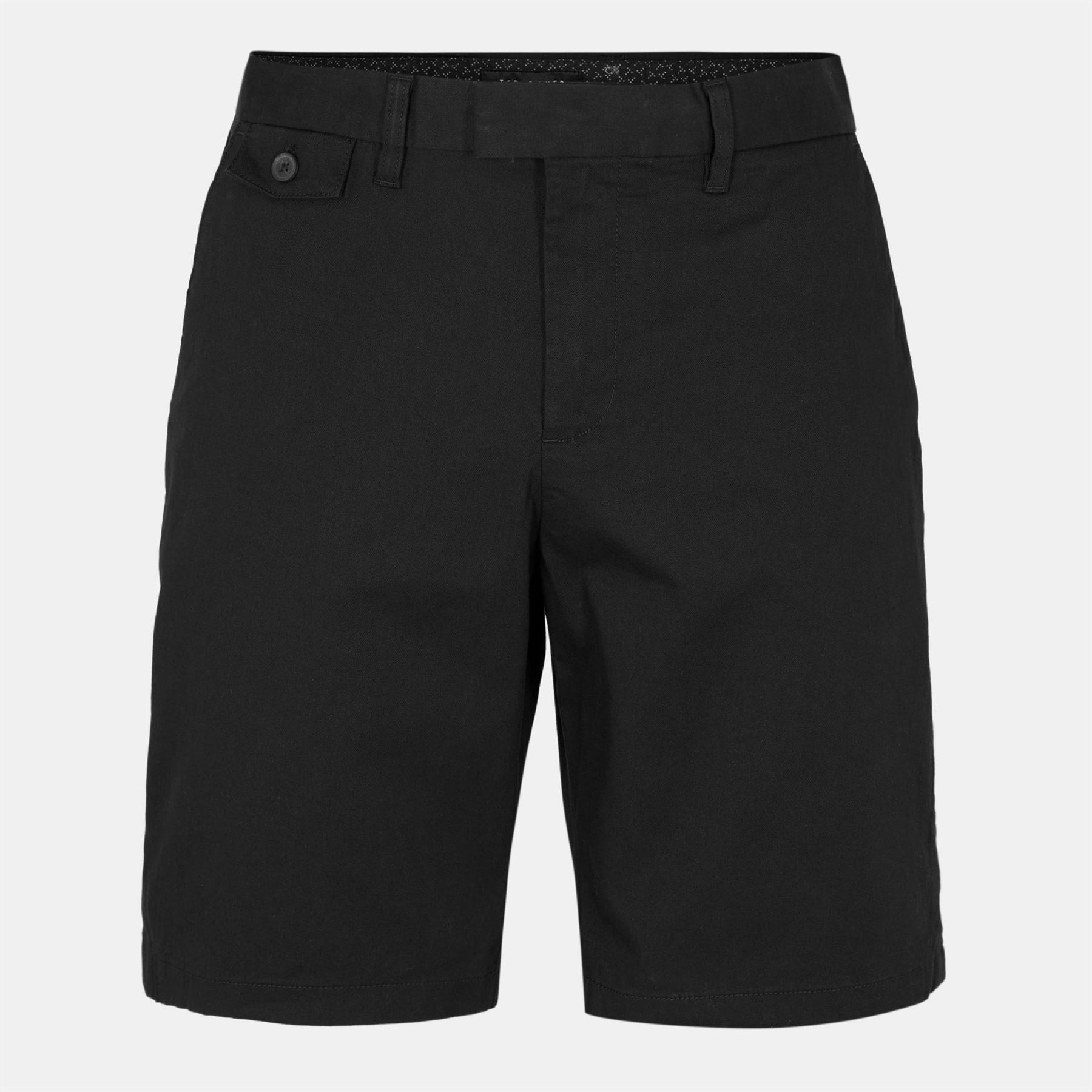 Ted Baker Solid Patterned Chino Shorts
