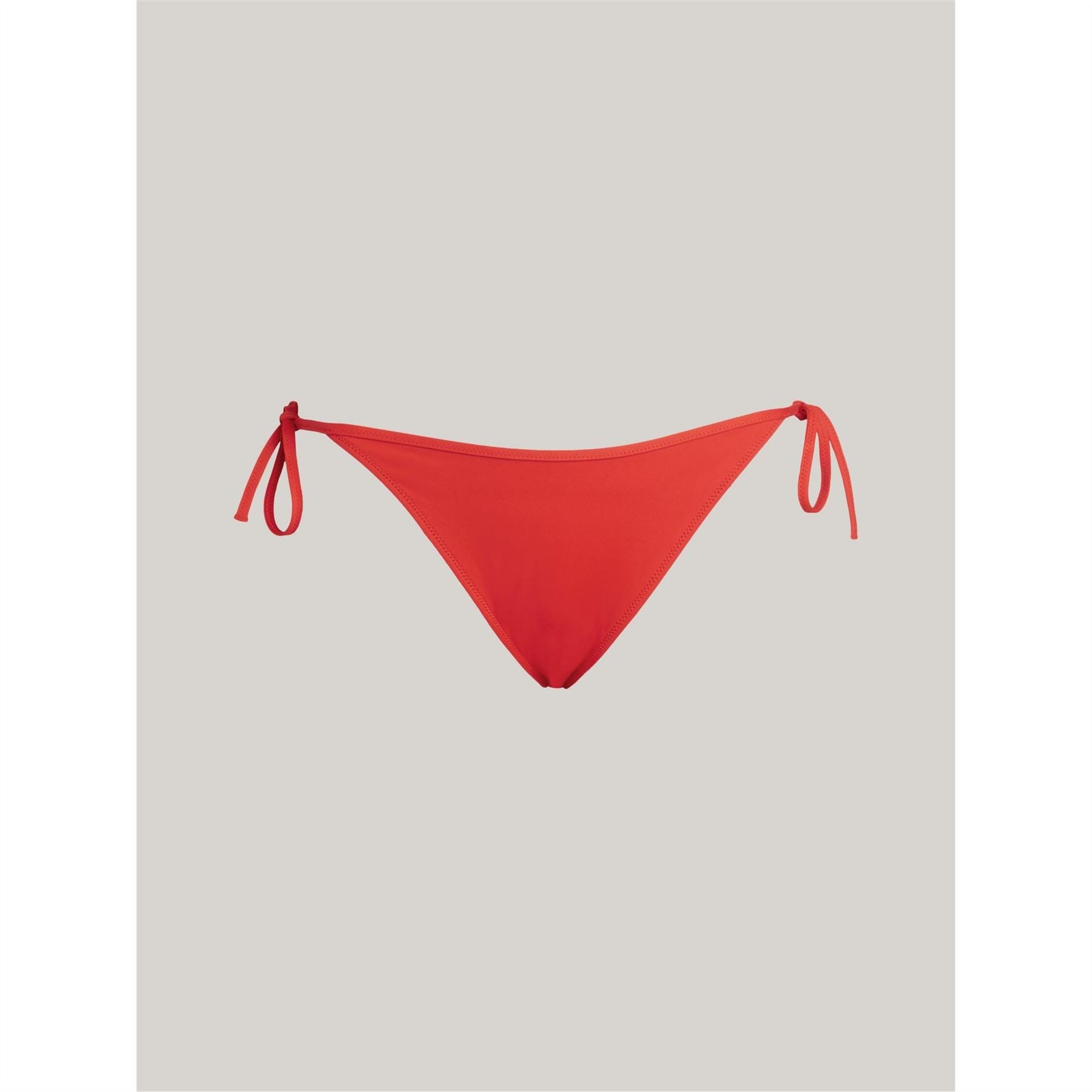 Tommy Hilfiger Chk String Tie Side Bikini Bottom