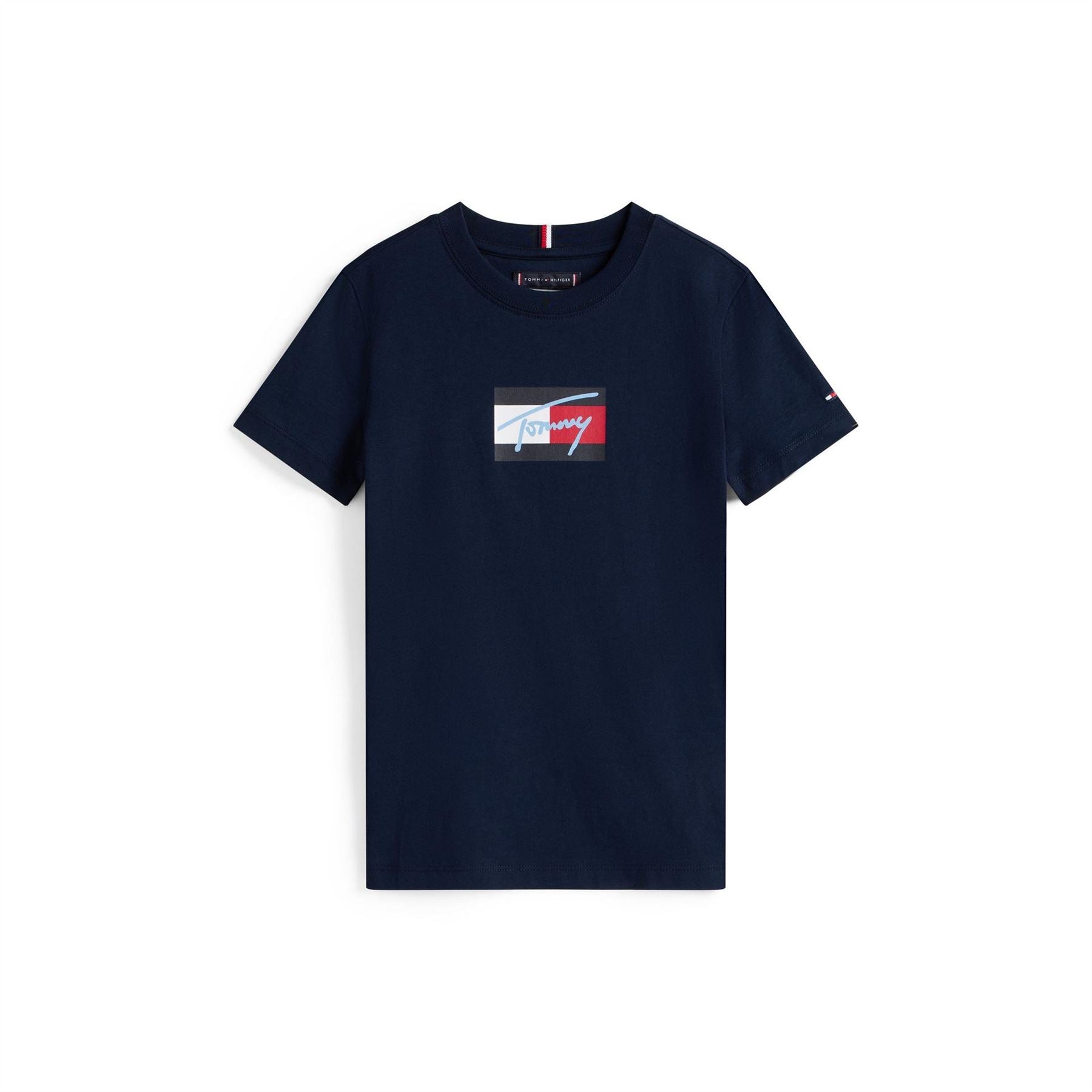 Tommy Hilfiger Script Timmy Regular Fit Short Sleeve T-Shirt