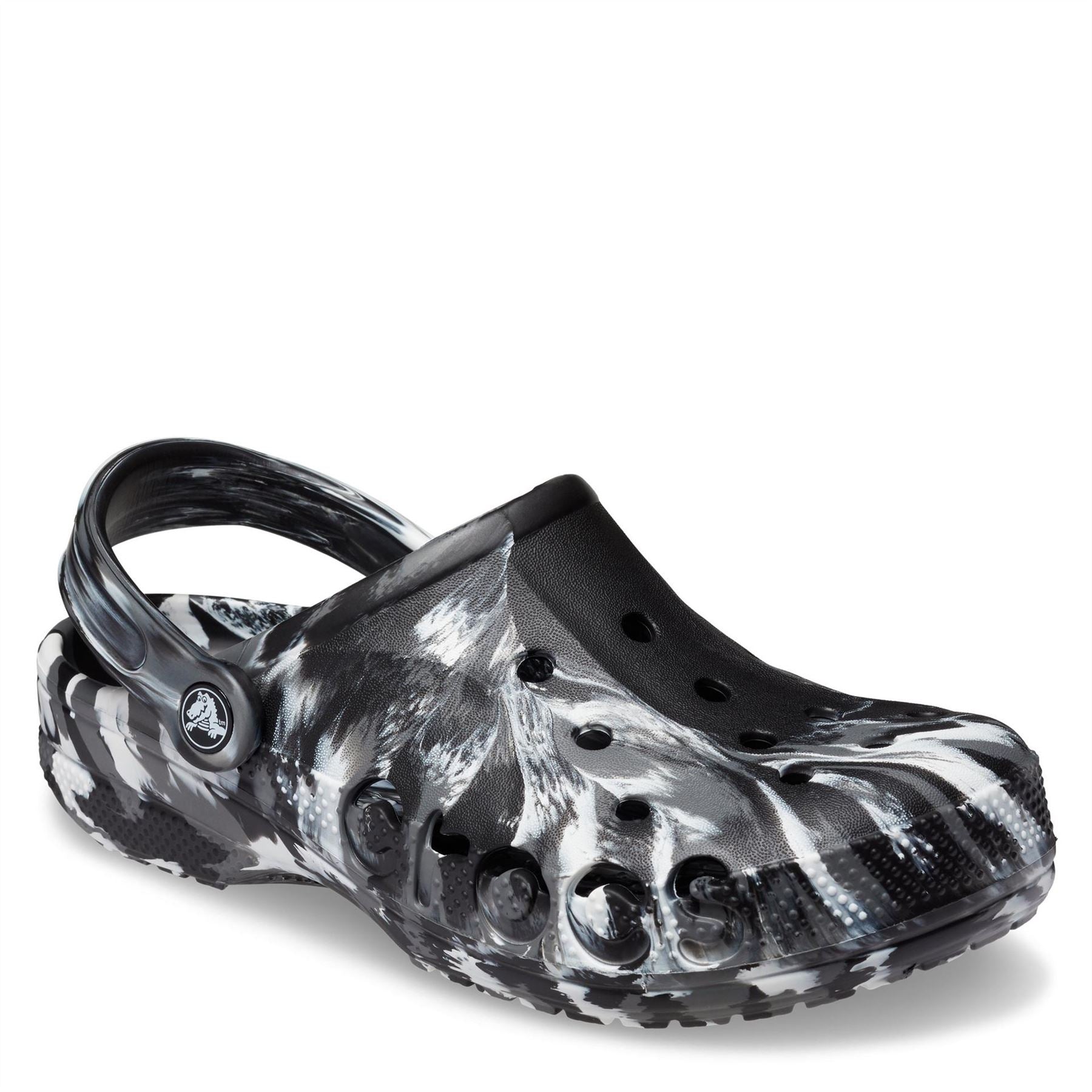 Crocs Baya Marble Patterned Clogs