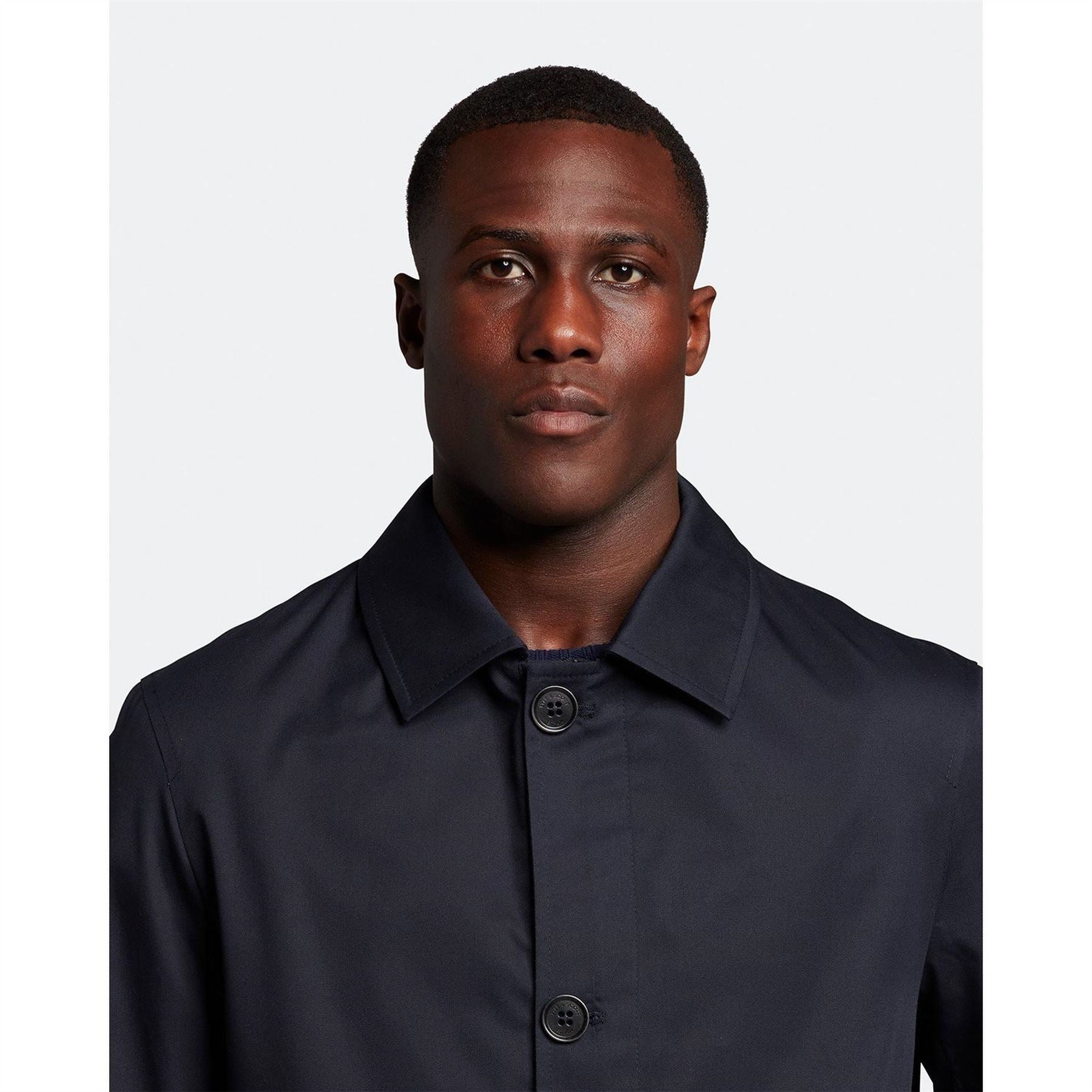 Lyle and Scott Collared Neck Zip Through Regular Fit Jacket