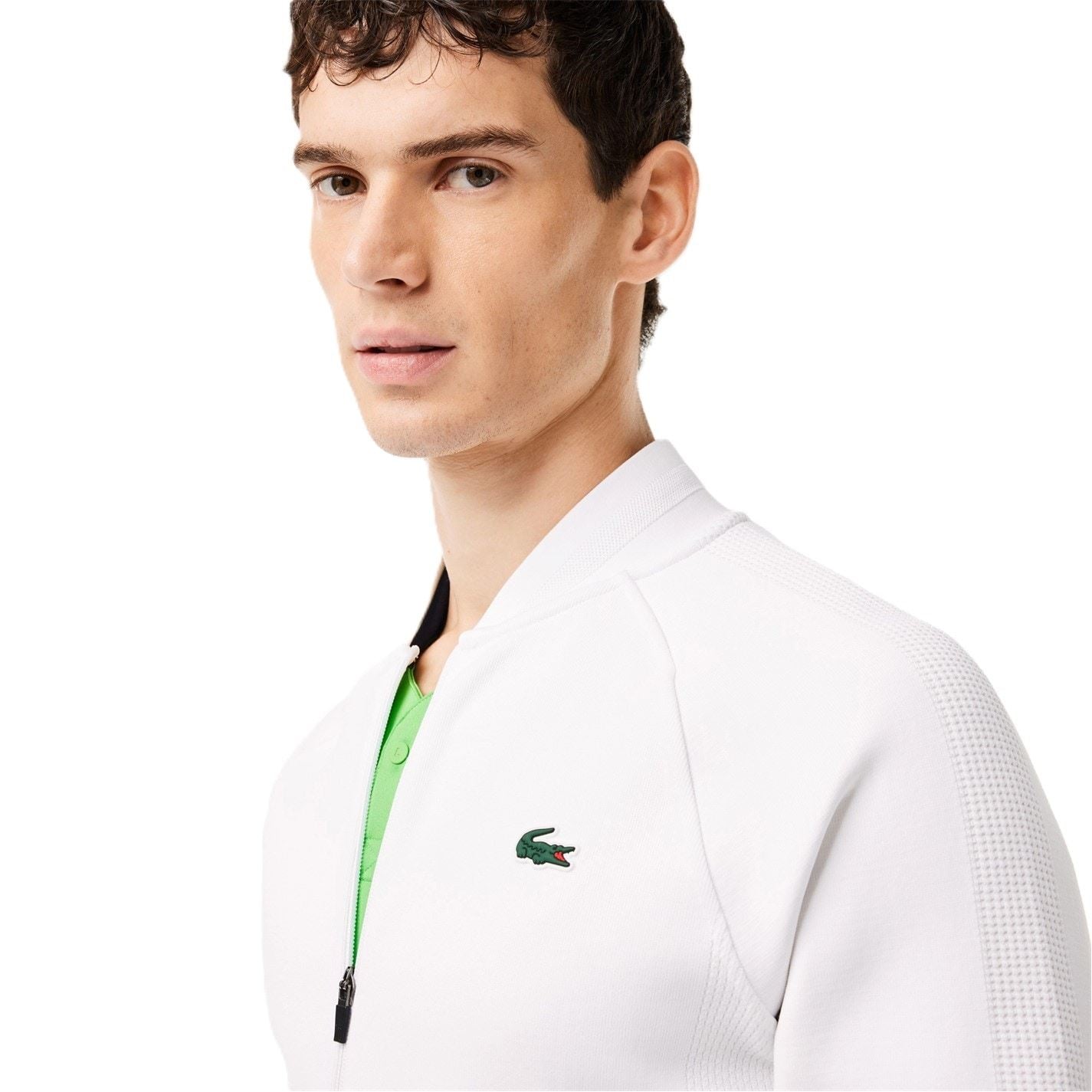 Lacoste Daniil Moisture Wicking Performance Tracksuit Top