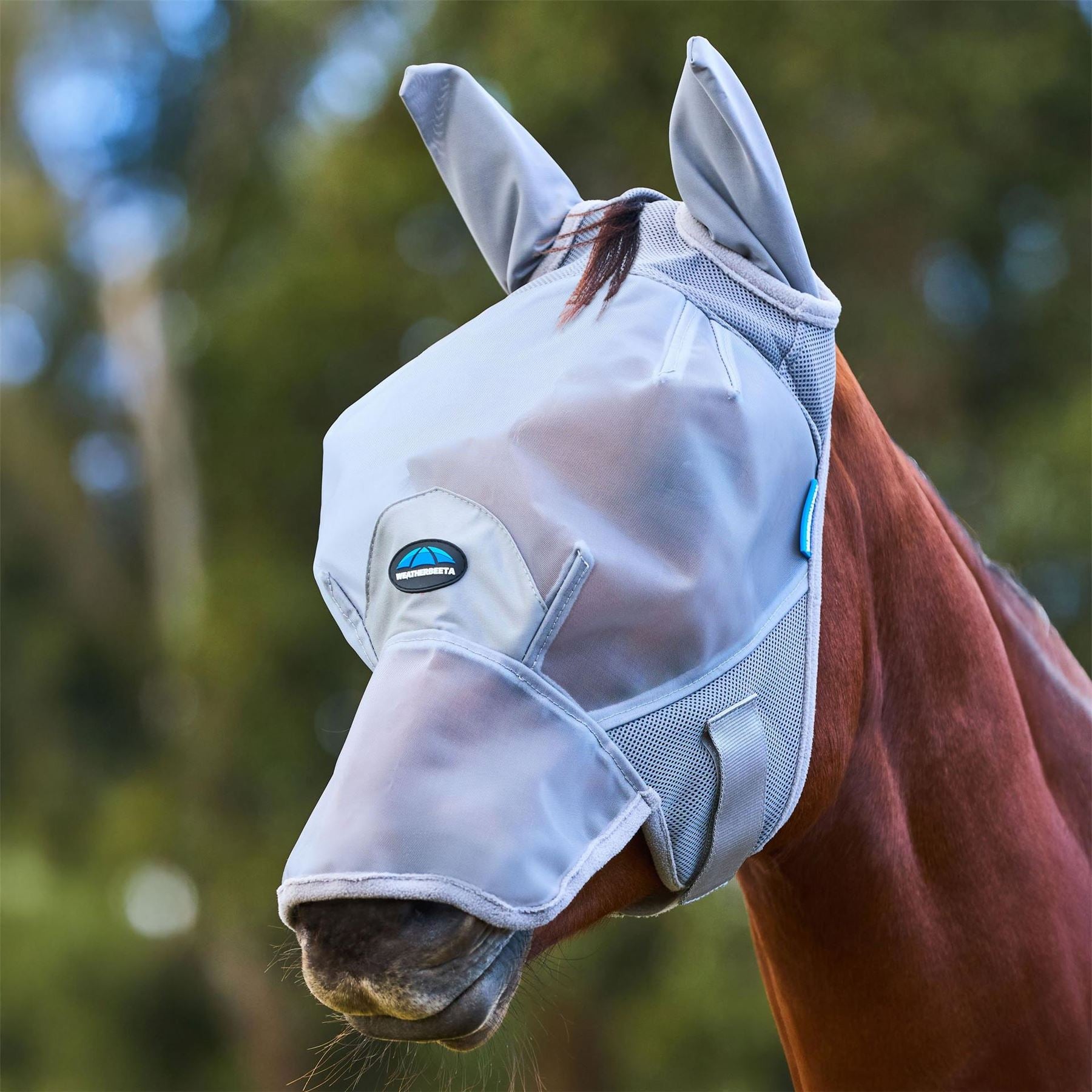 Weatherbeeta Comfitec Fine Mesh Mask With Ears  And  Nose