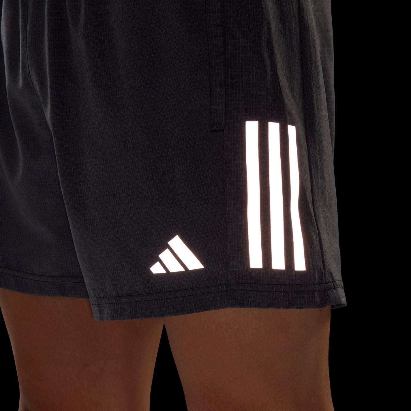 adidas Mens The Run Heather Shorts
