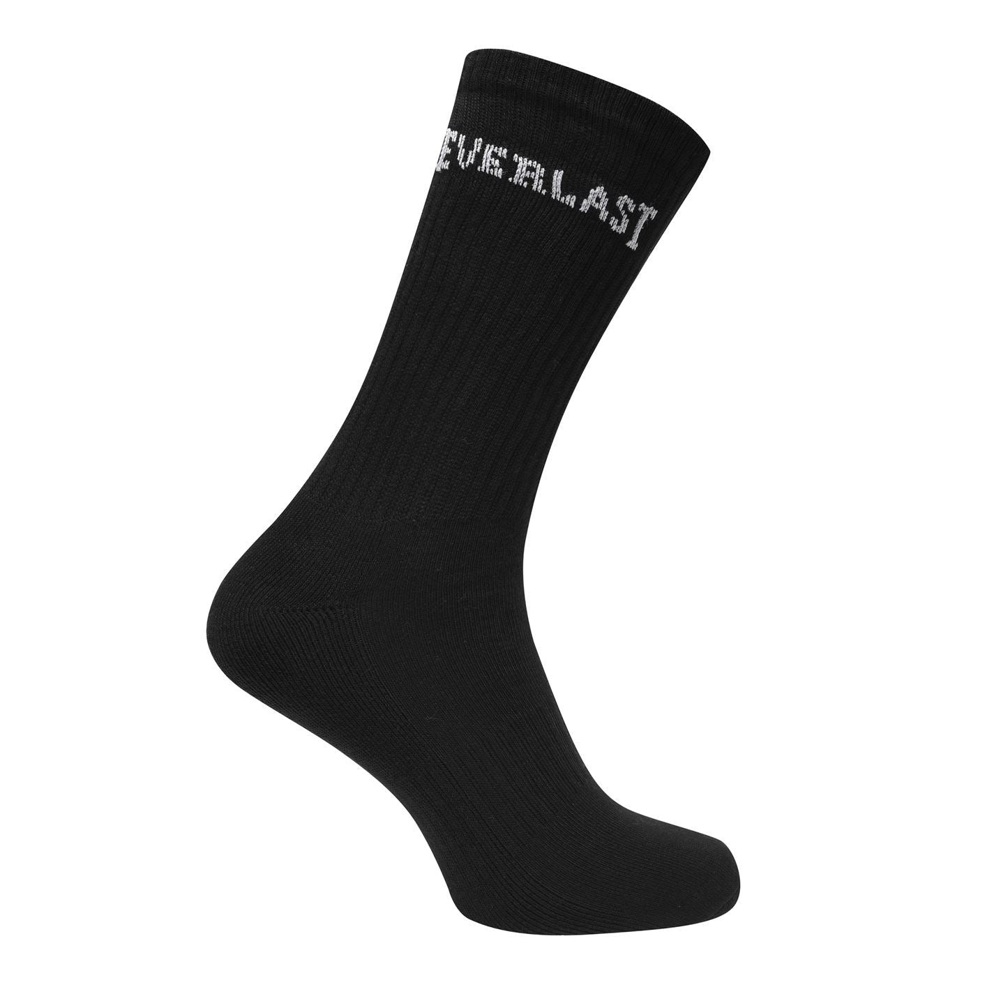 Everlast Mens 3 Pack Crew Socks