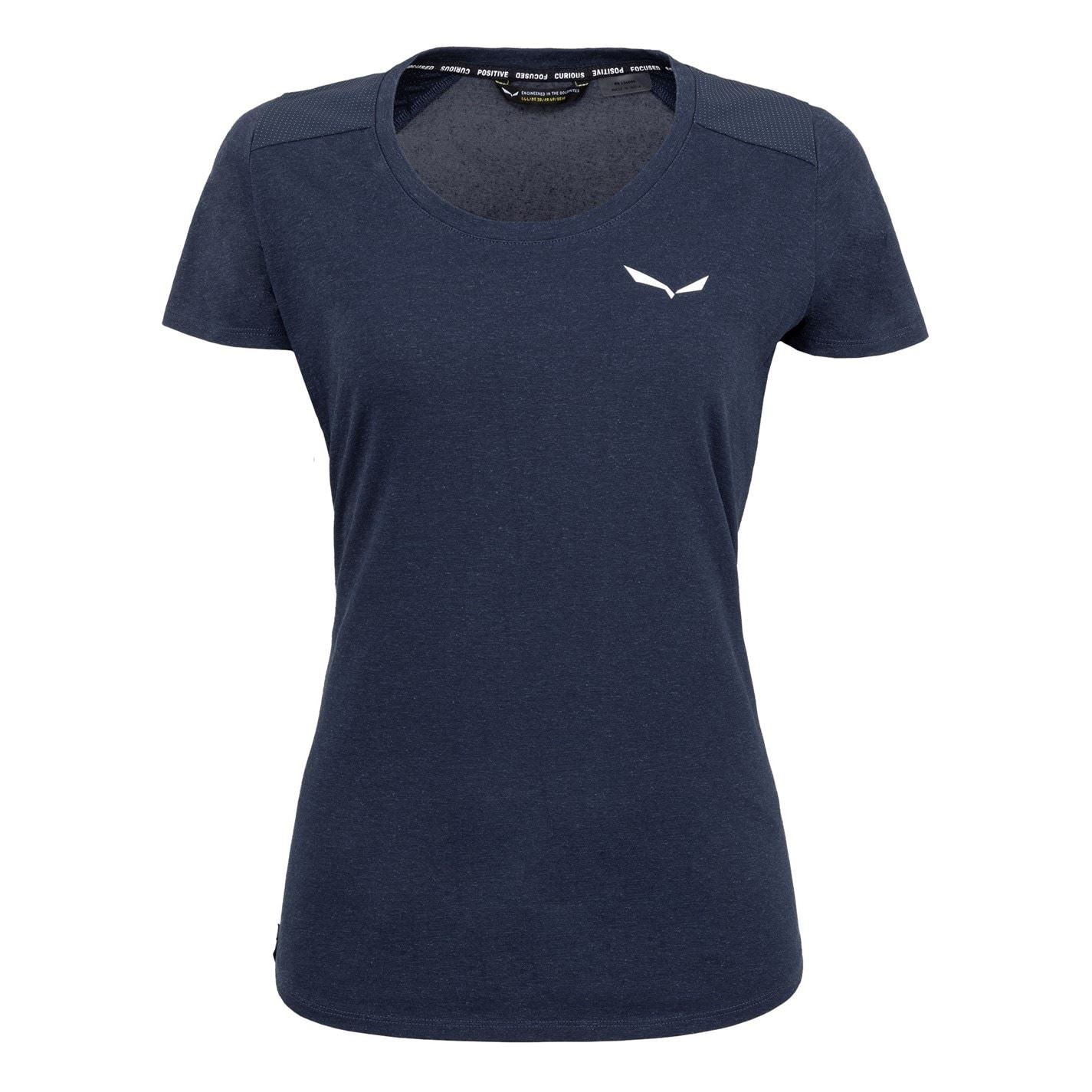 Salewa Scoop Neck Regular Fit Short Sleeve T-Shirt