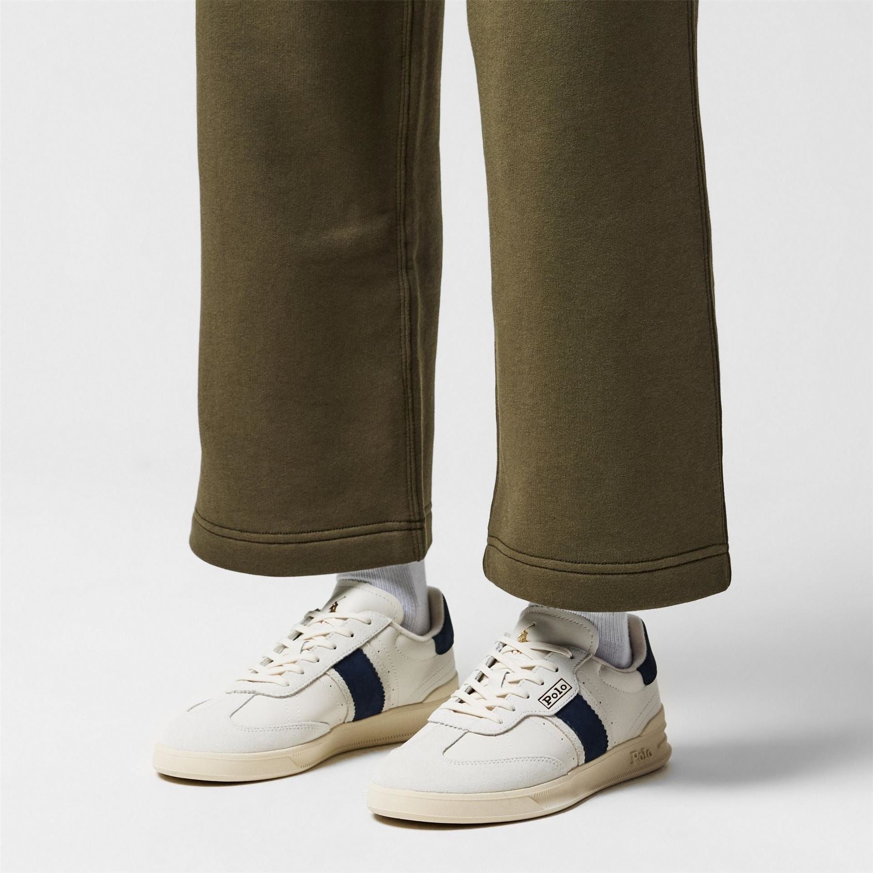 Polo Ralph Lauren Leather Court Trainers