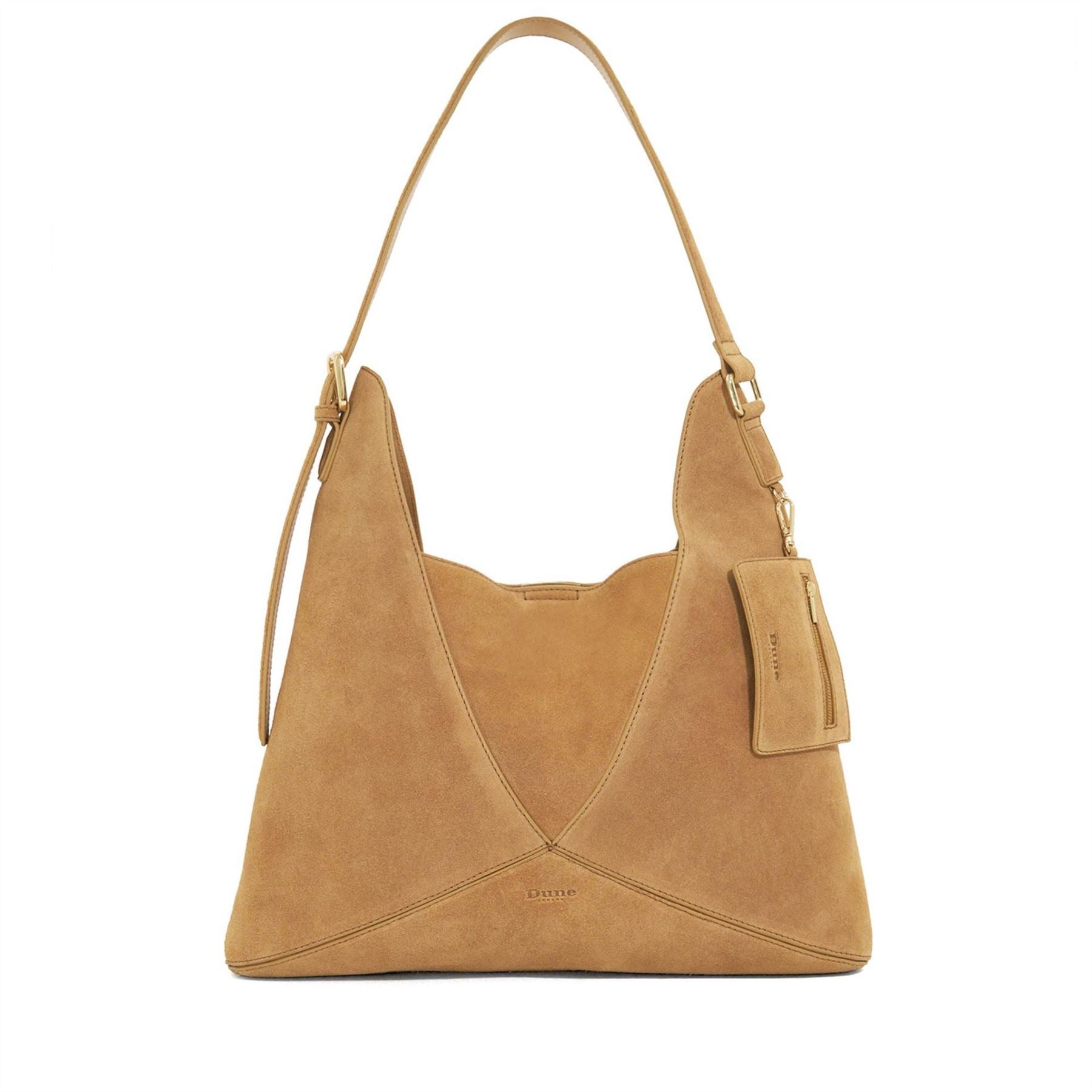 Dune London Dearest Tote Trapezoid Shape Gold Tone Hardware