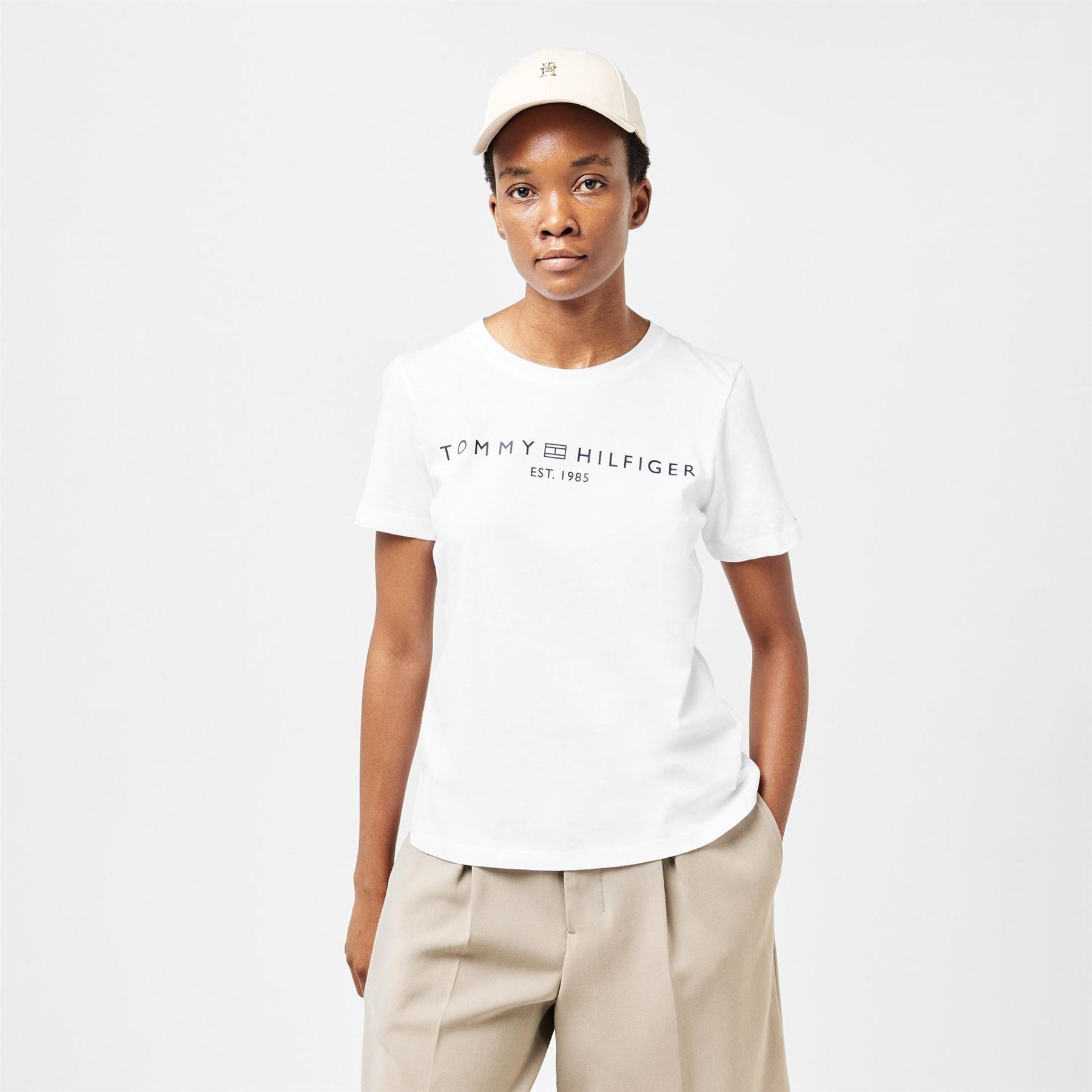 Tommy Hilfiger Regular Fit Crew Neck Short Sleeve T-Shirt