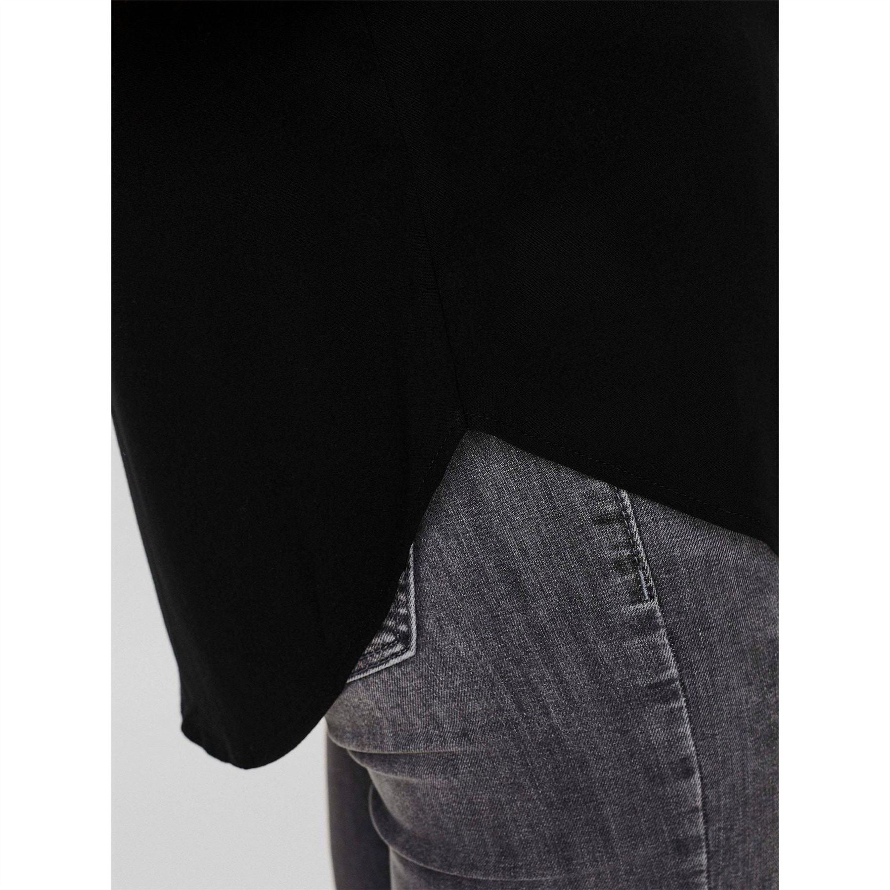 Vero Moda Crew Neck Short Sleeve Shell Blouse
