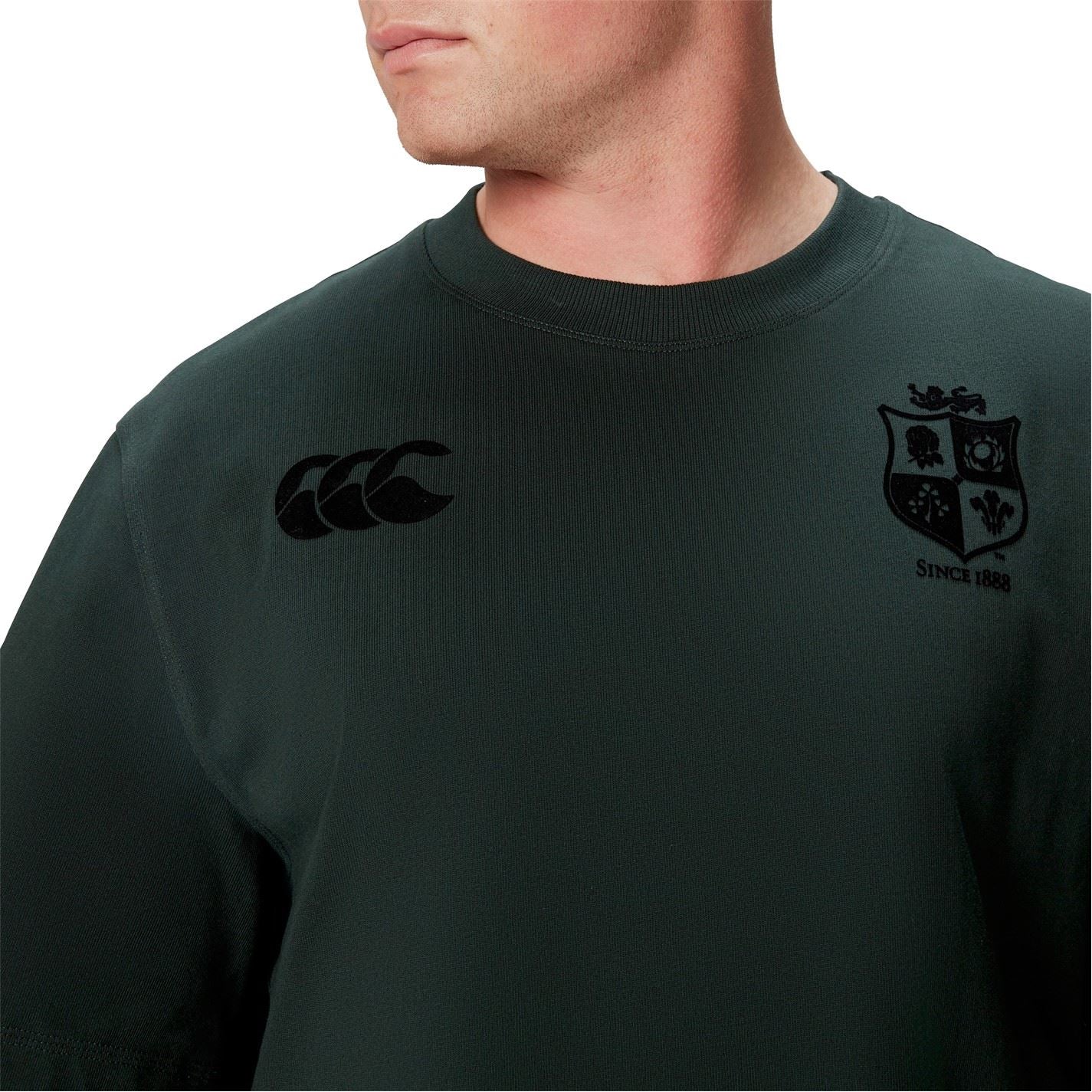 Canterbury Mens British  And  Irish Lions Stealth T-Shirt