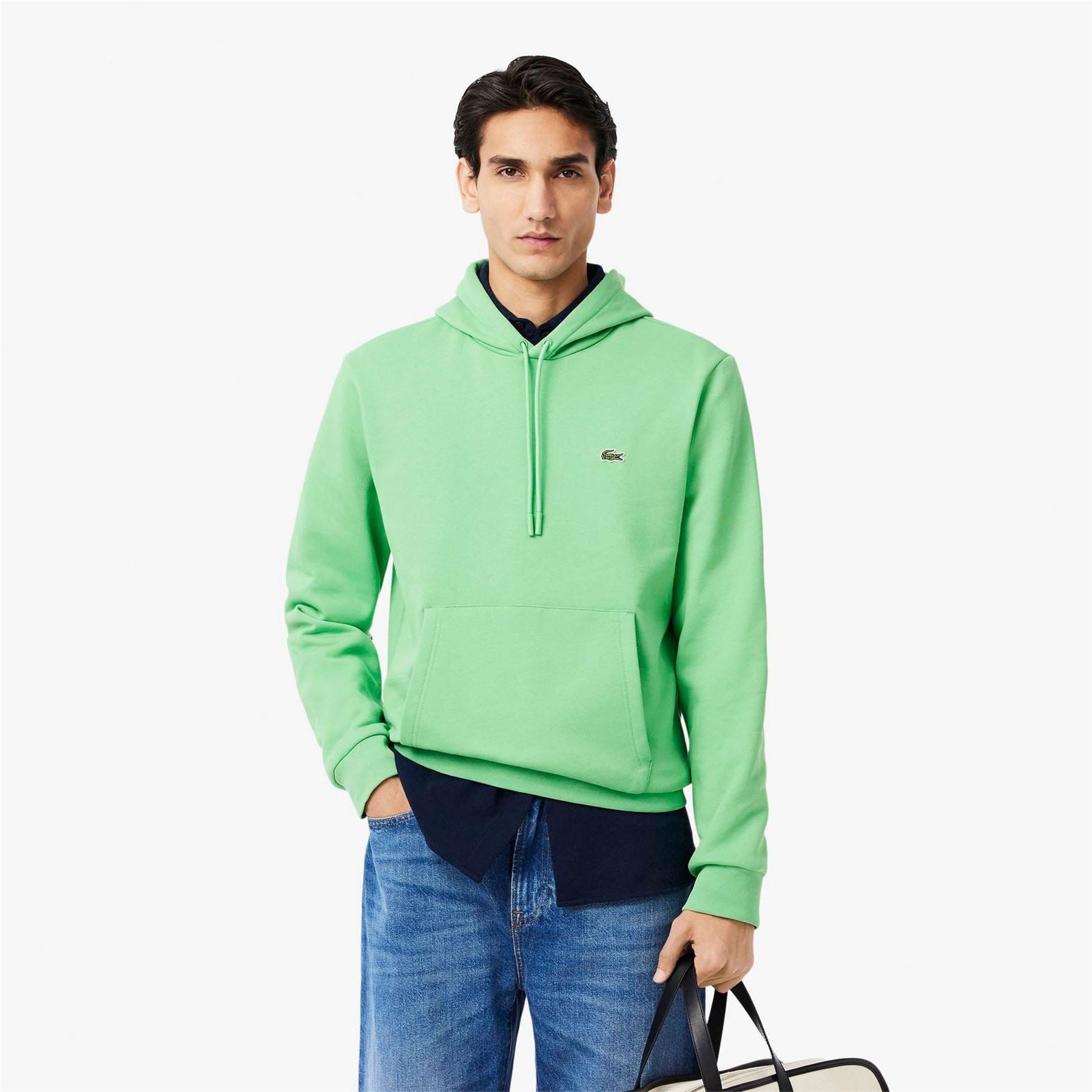 Lacoste Cotton Fleece Hoodie