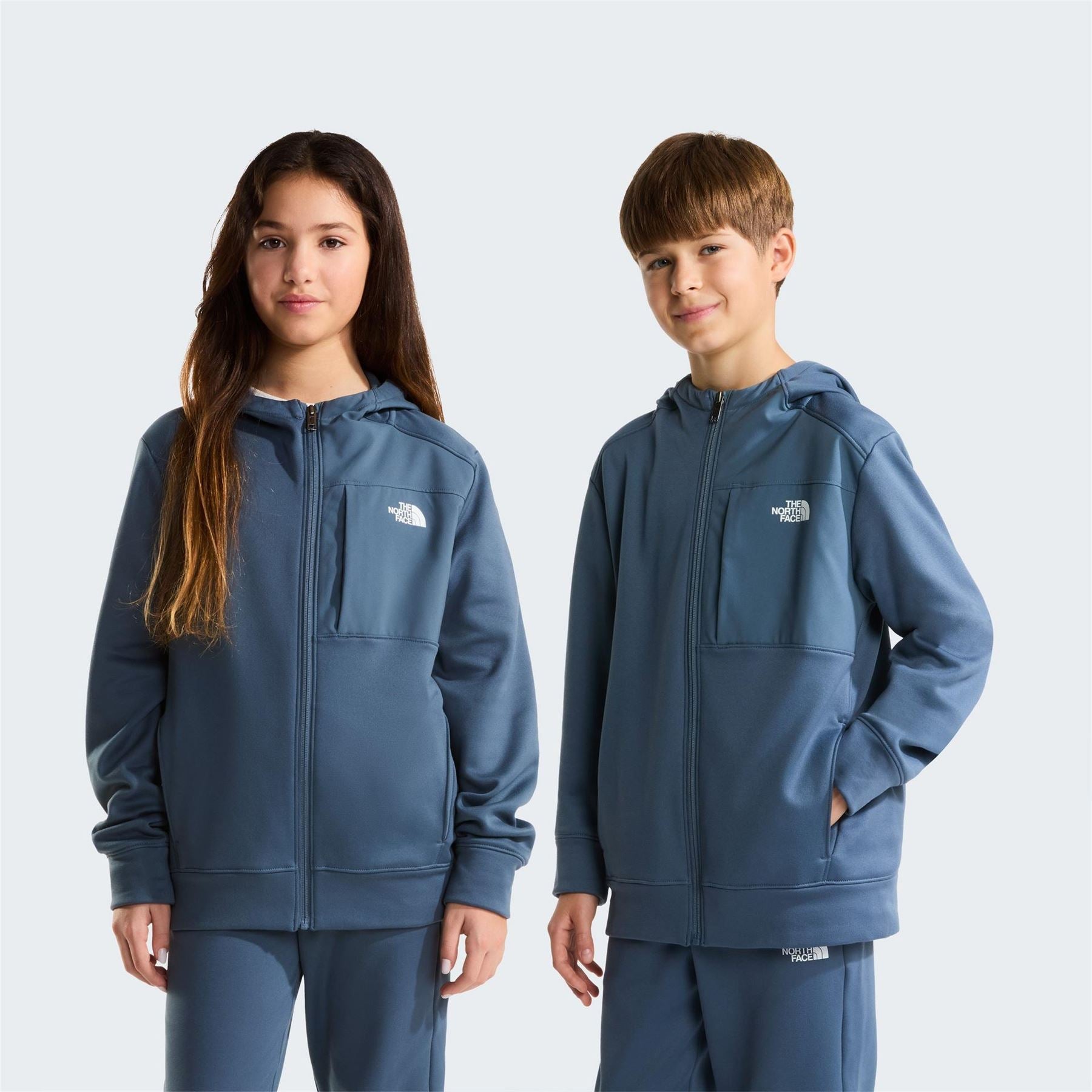 The North Face Performance Fleece Full Zip Hoodie Juniors