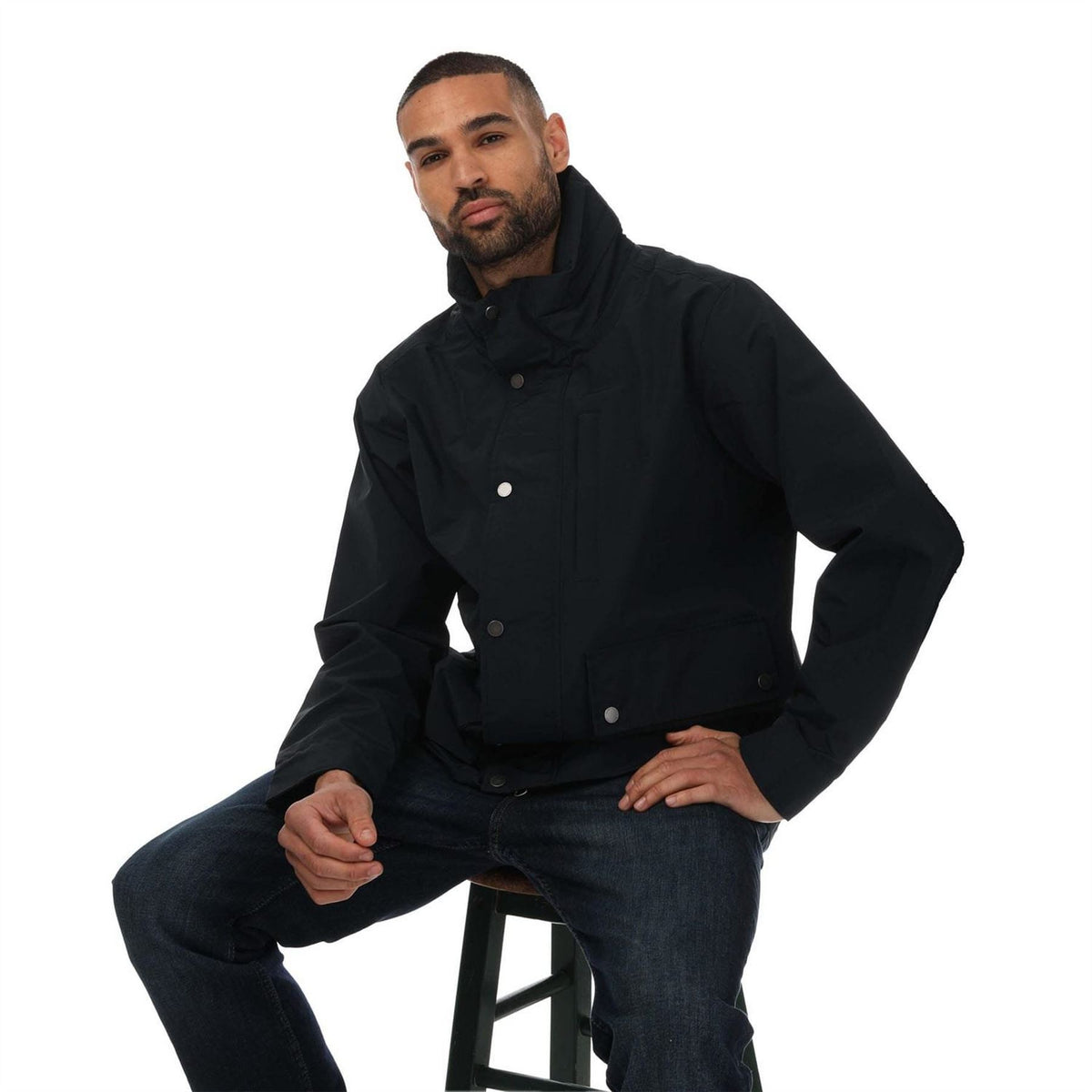 Gant Lightweight Mist Navy Water Resistant Softshell Jacket