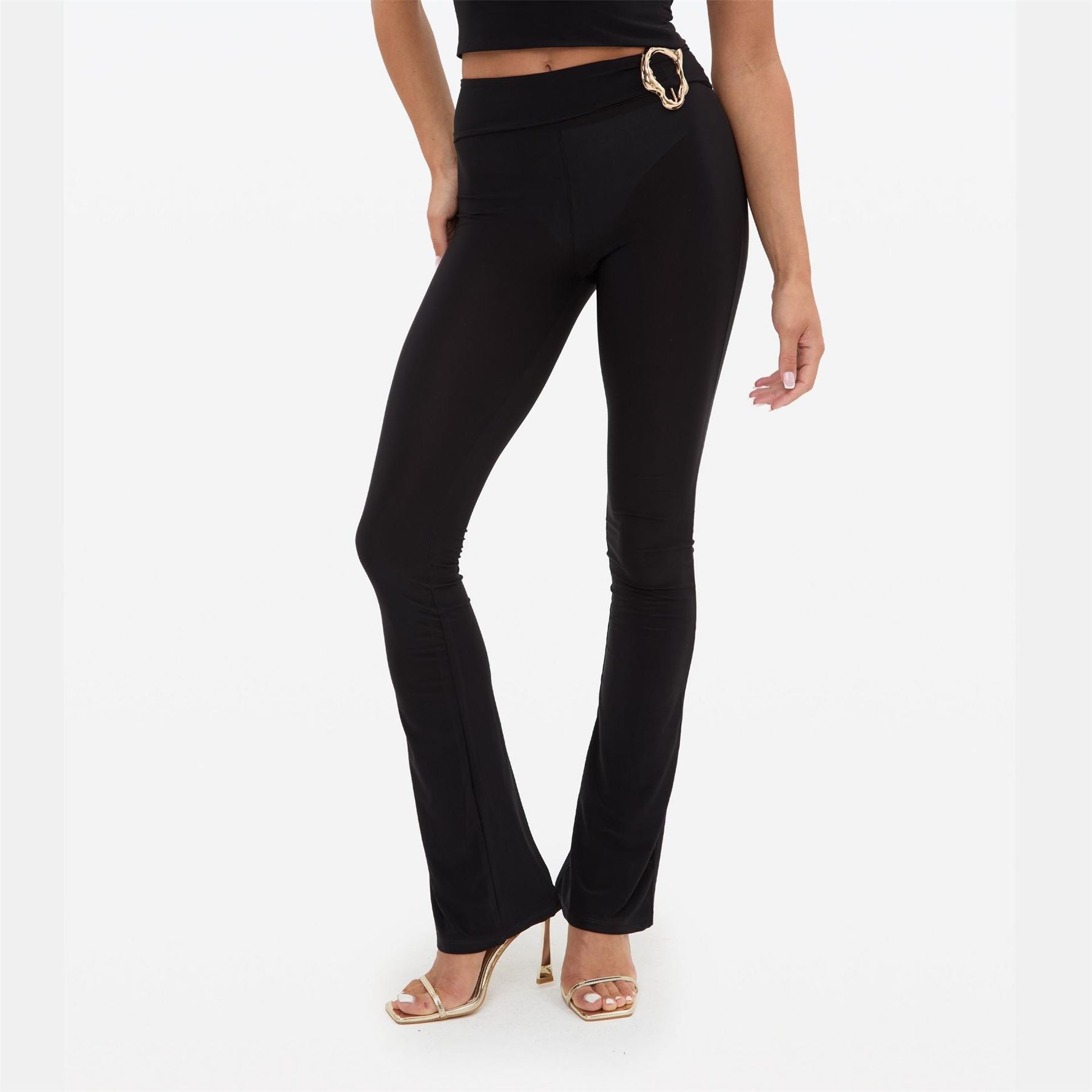 I Saw It First Detail Flare Trousers