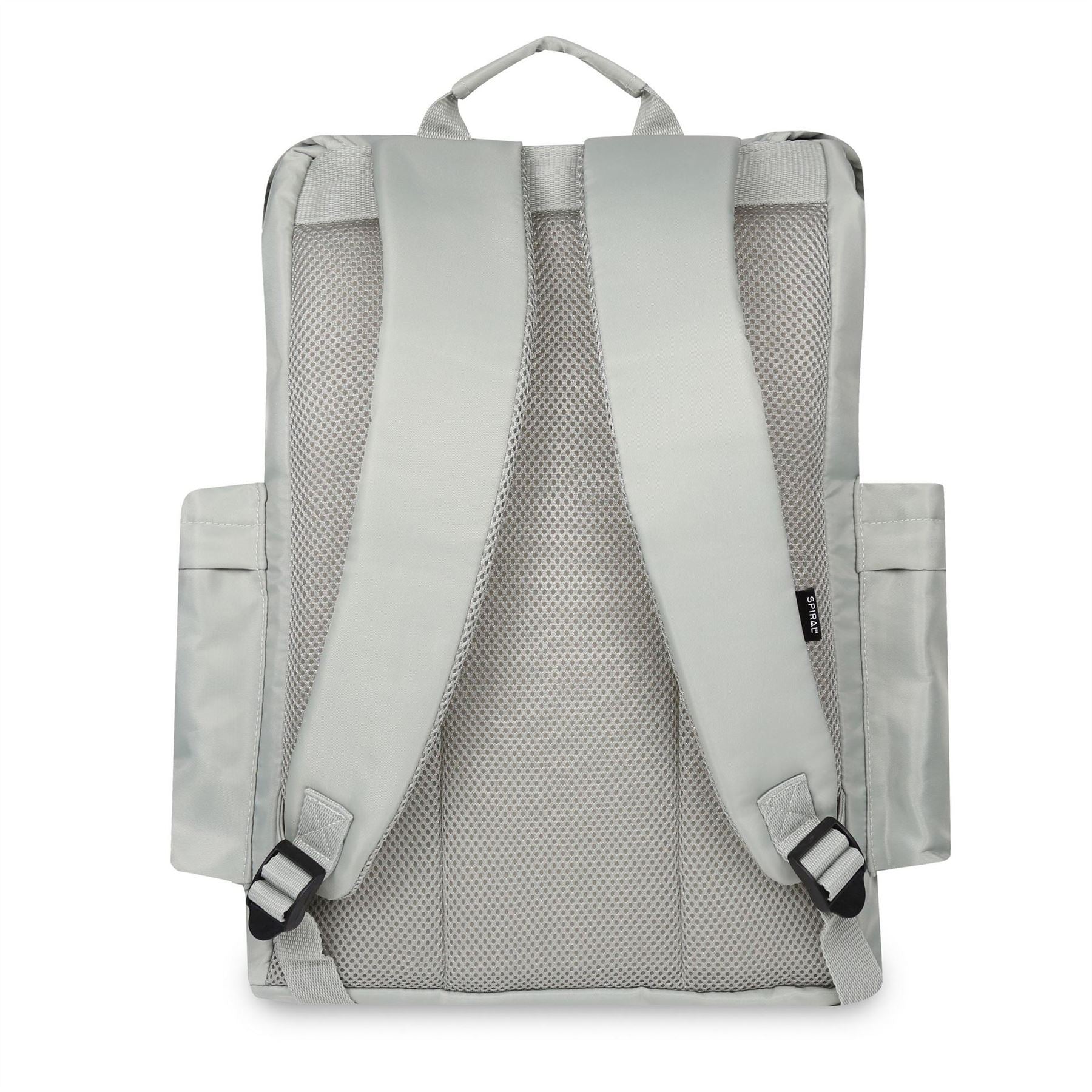 Spiral Arlo Rectangle Shape Backpack with Logo Patch