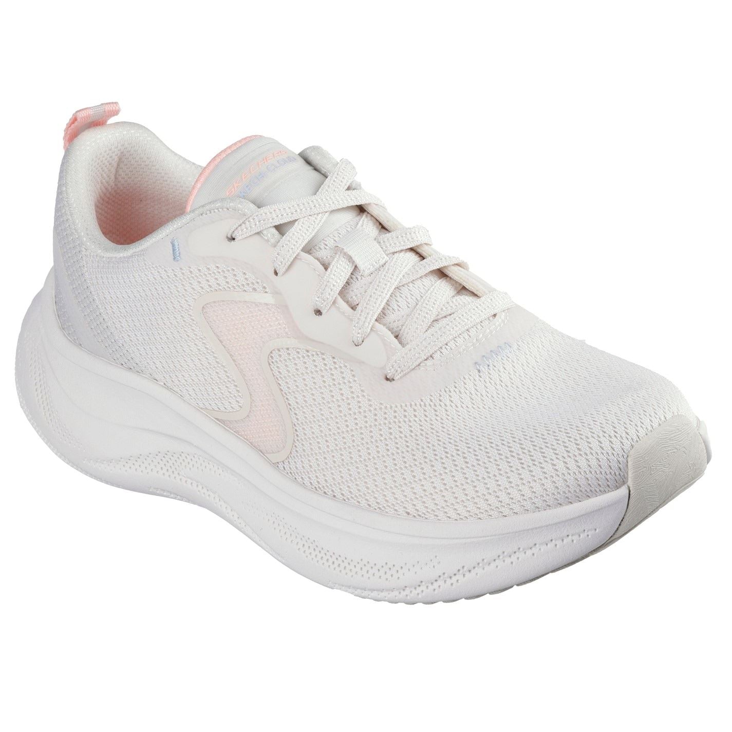 Skechers Round Toe Flat Heel Low Top Sneakers