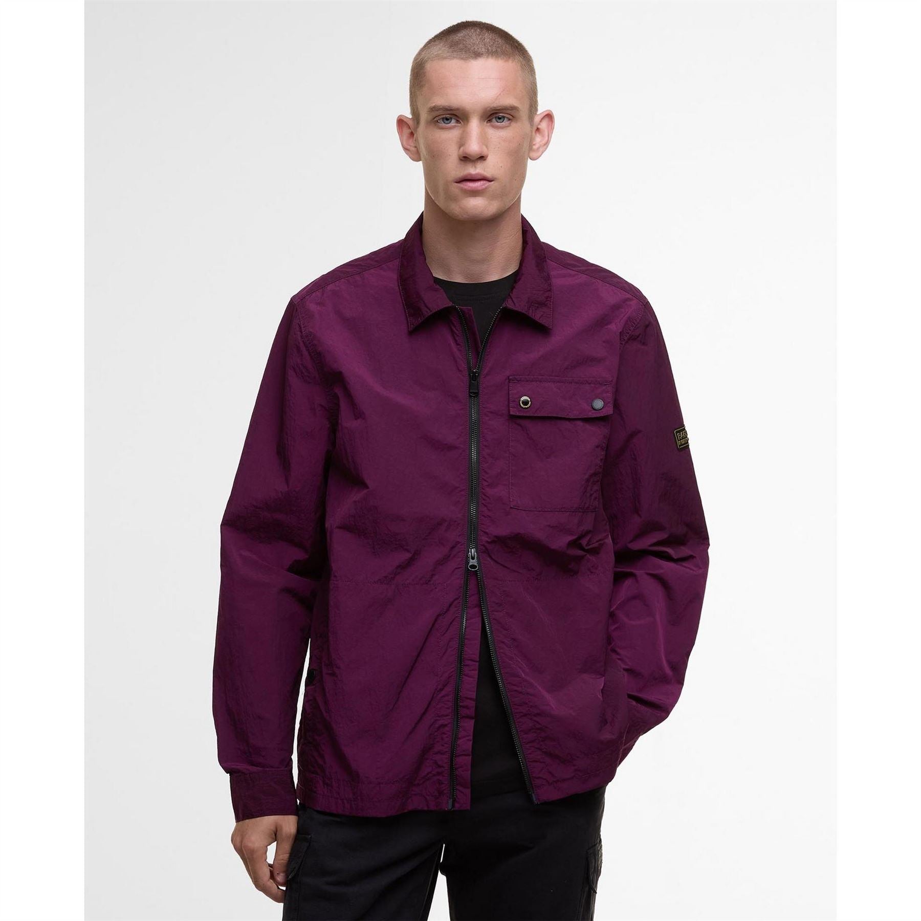 Barbour International Inline Zip Through Overshirt
