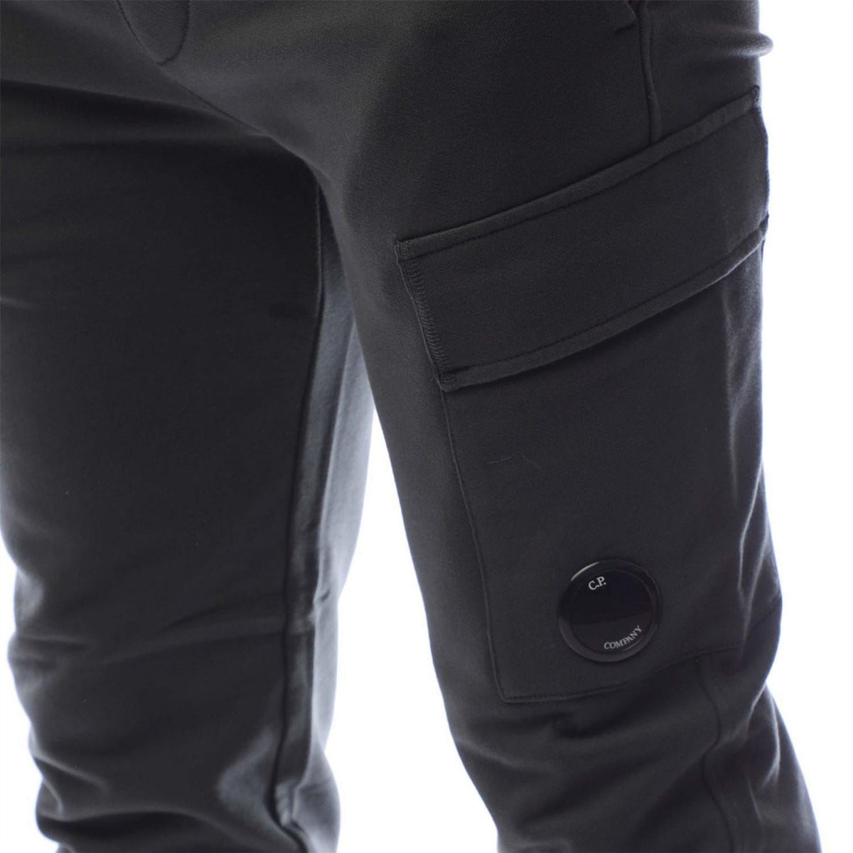 CP Company Diagonal Raised Fleece Lens Tracksuit Bottoms