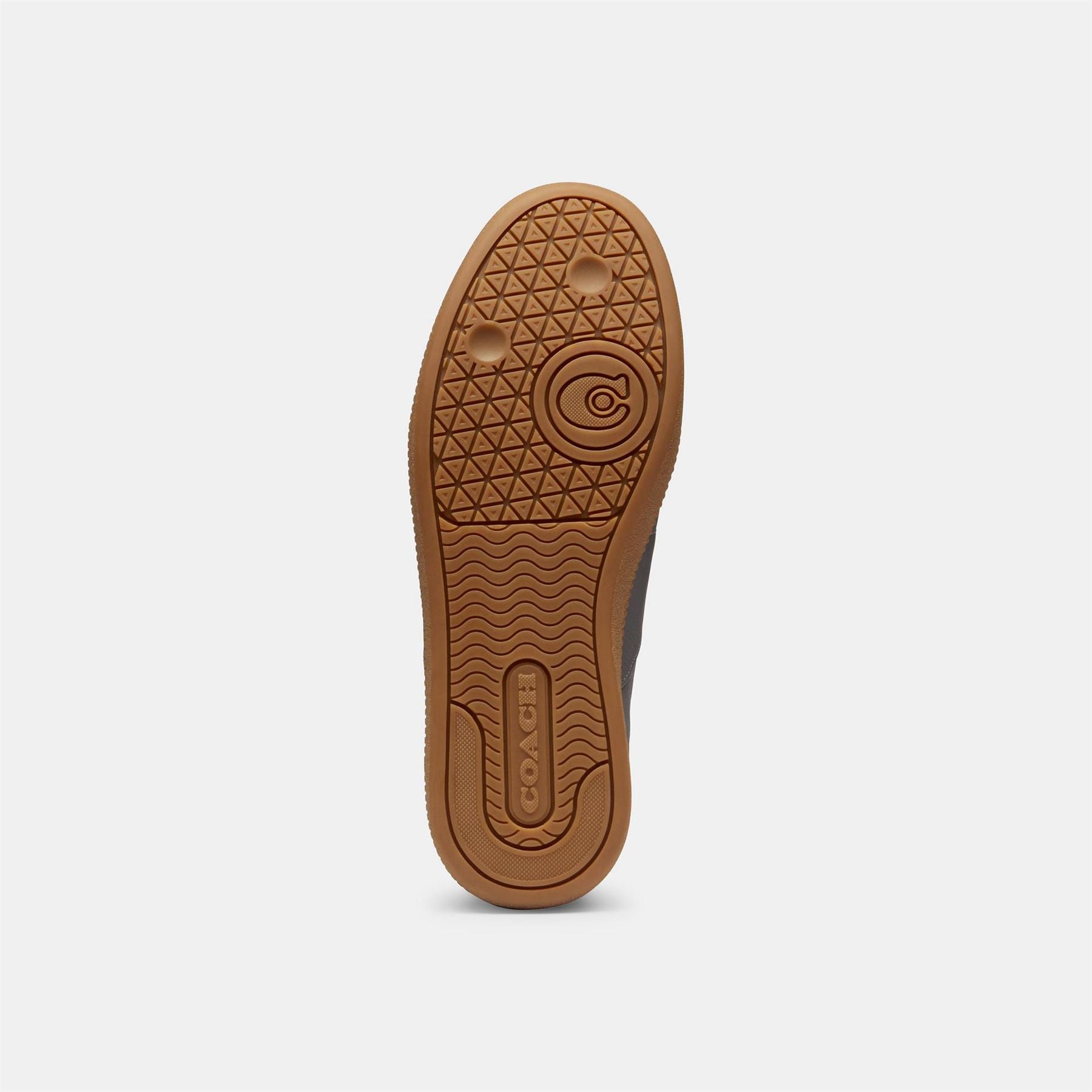 Coach C Driver Round Toe Penny Loafers