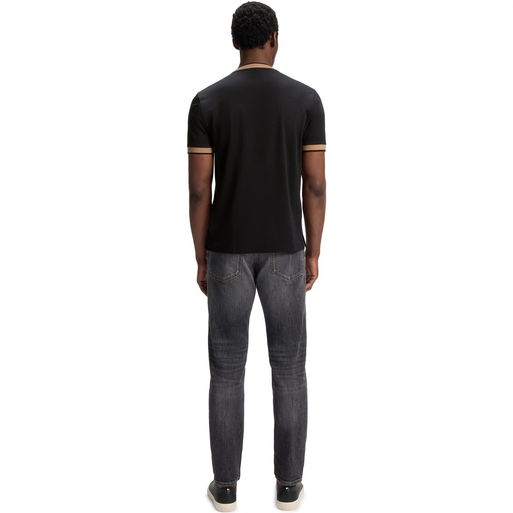 Boss Tessler Cotton Short Sleeve Crew Neck Slim Fit T Shirt