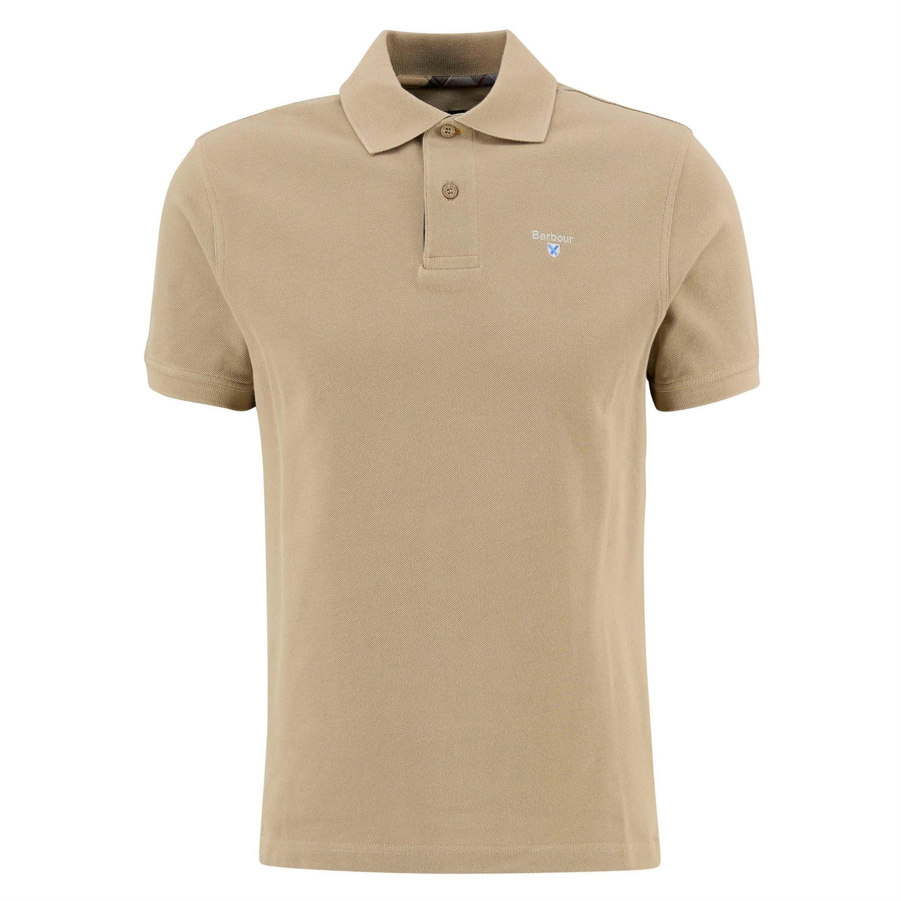 Barbour Tartan Pique Polo Shirt