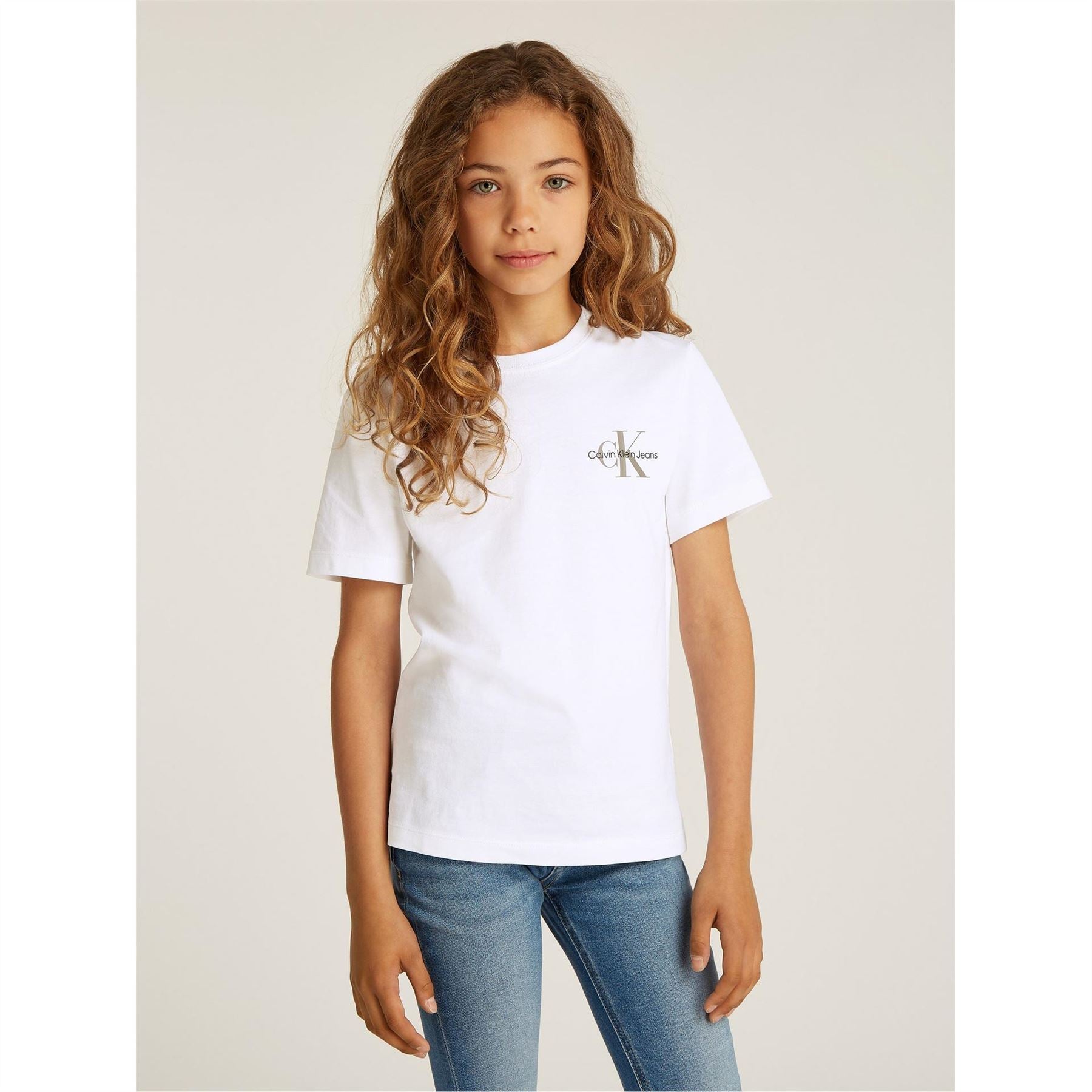 Calvin Klein Jeans Regular Fit Short Sleeve Crew Neck T-Shirt