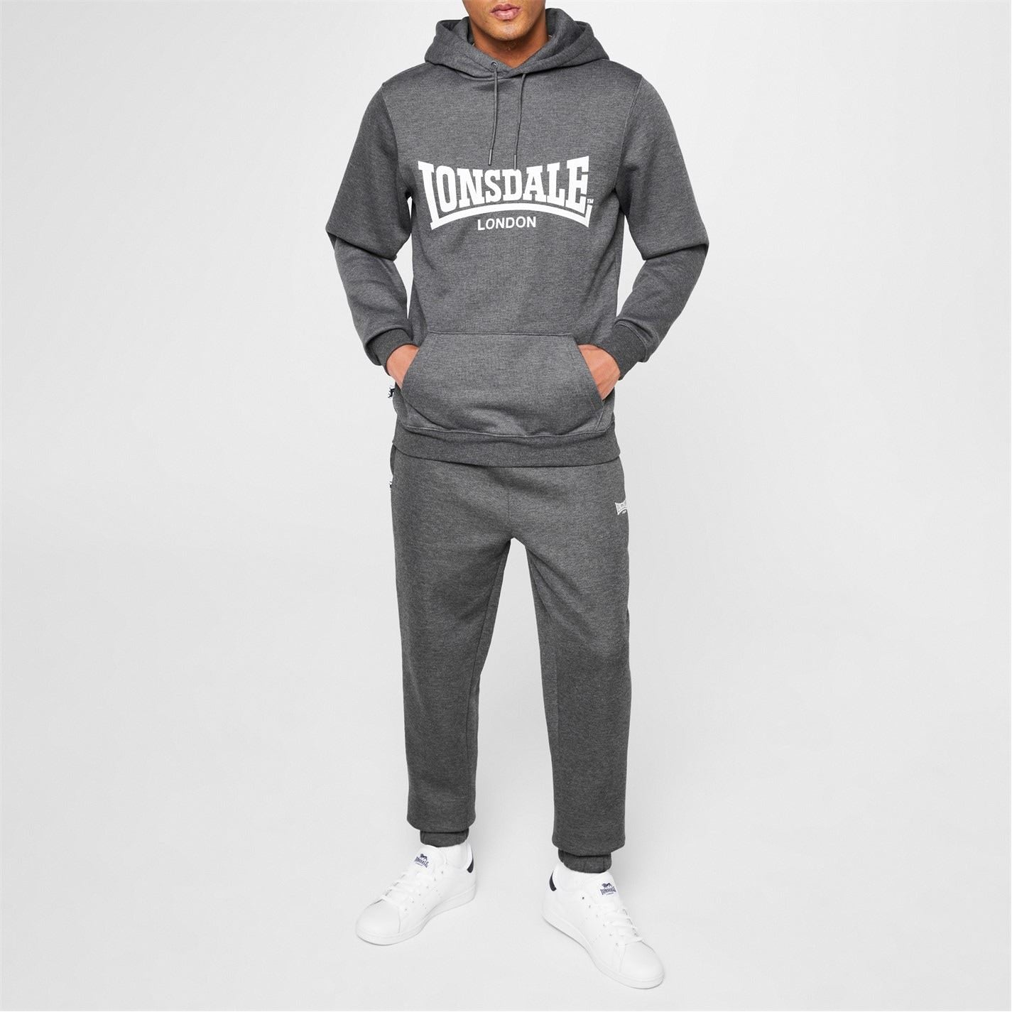 Lonsdale Mens Essential Oth Hoodie