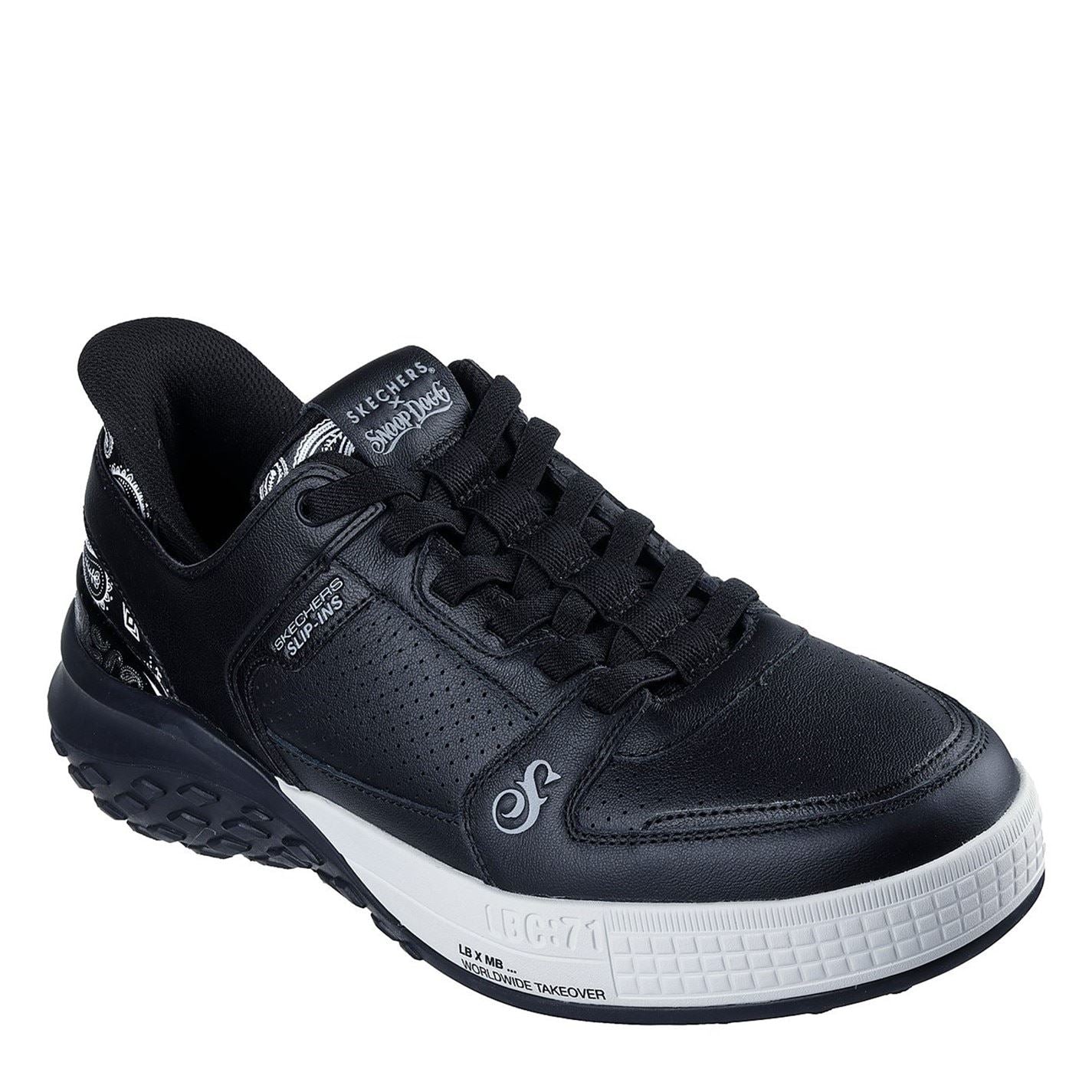 Skechers Sizzle Snoop Toke Slip On Low Top Sneakers