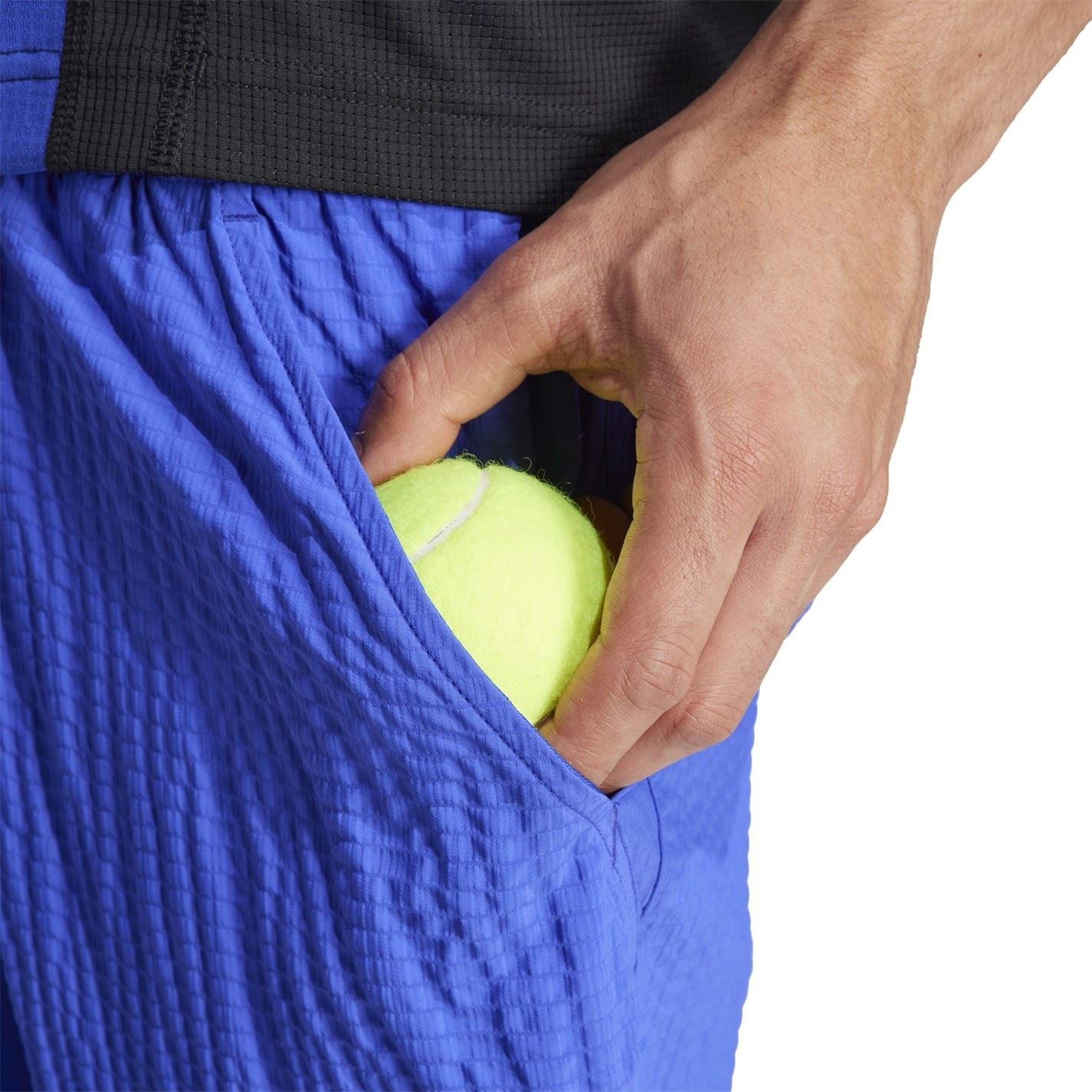 adidas Mens Tennis Pro 7 Inch Seersucker Shorts