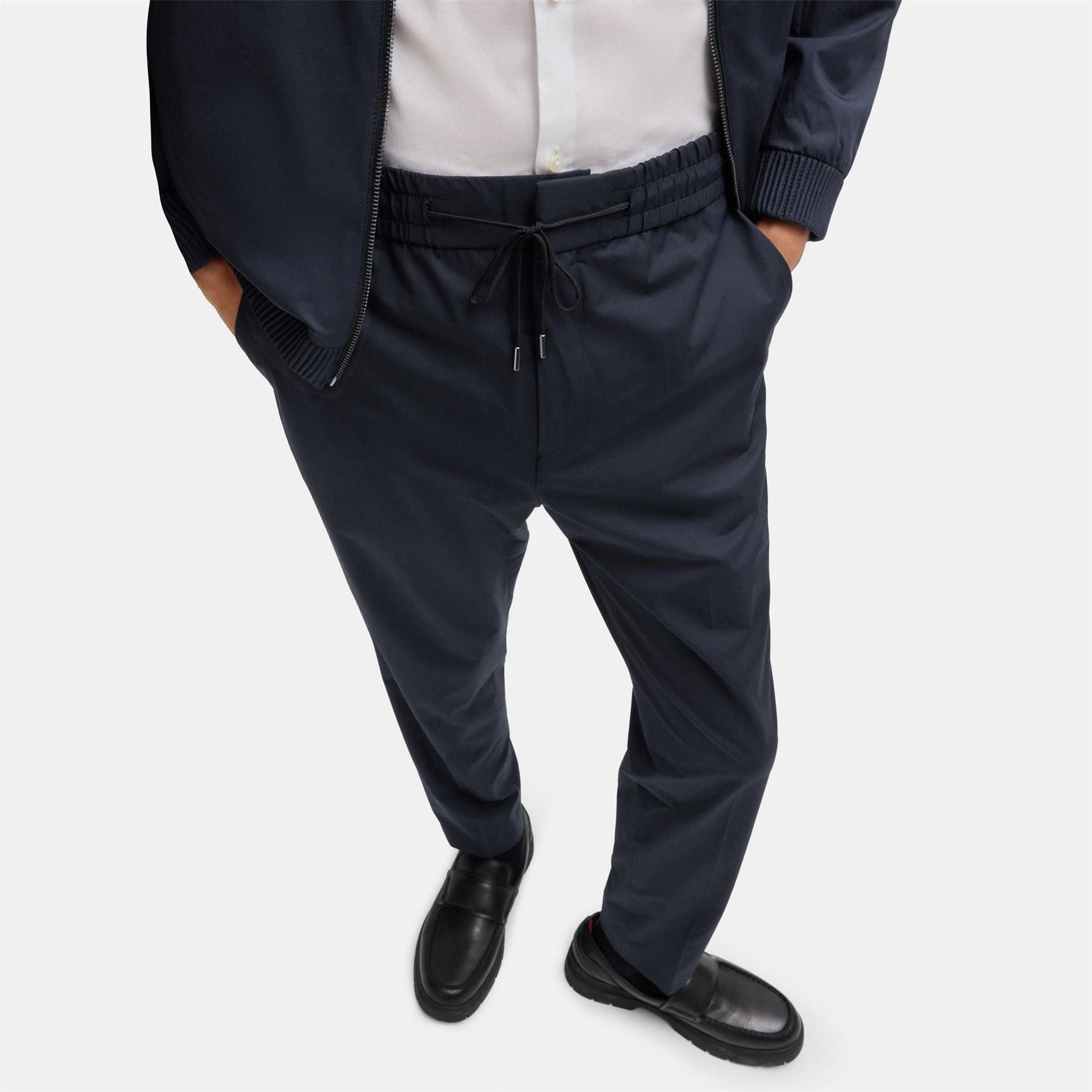 Hugo Howard231x Solid Patterned Straight Joggers