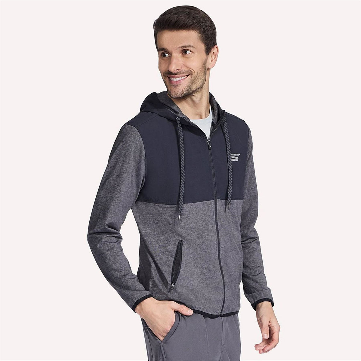 Skechers Mens Hk Weekend FulL-Zip Hoodie Hoody