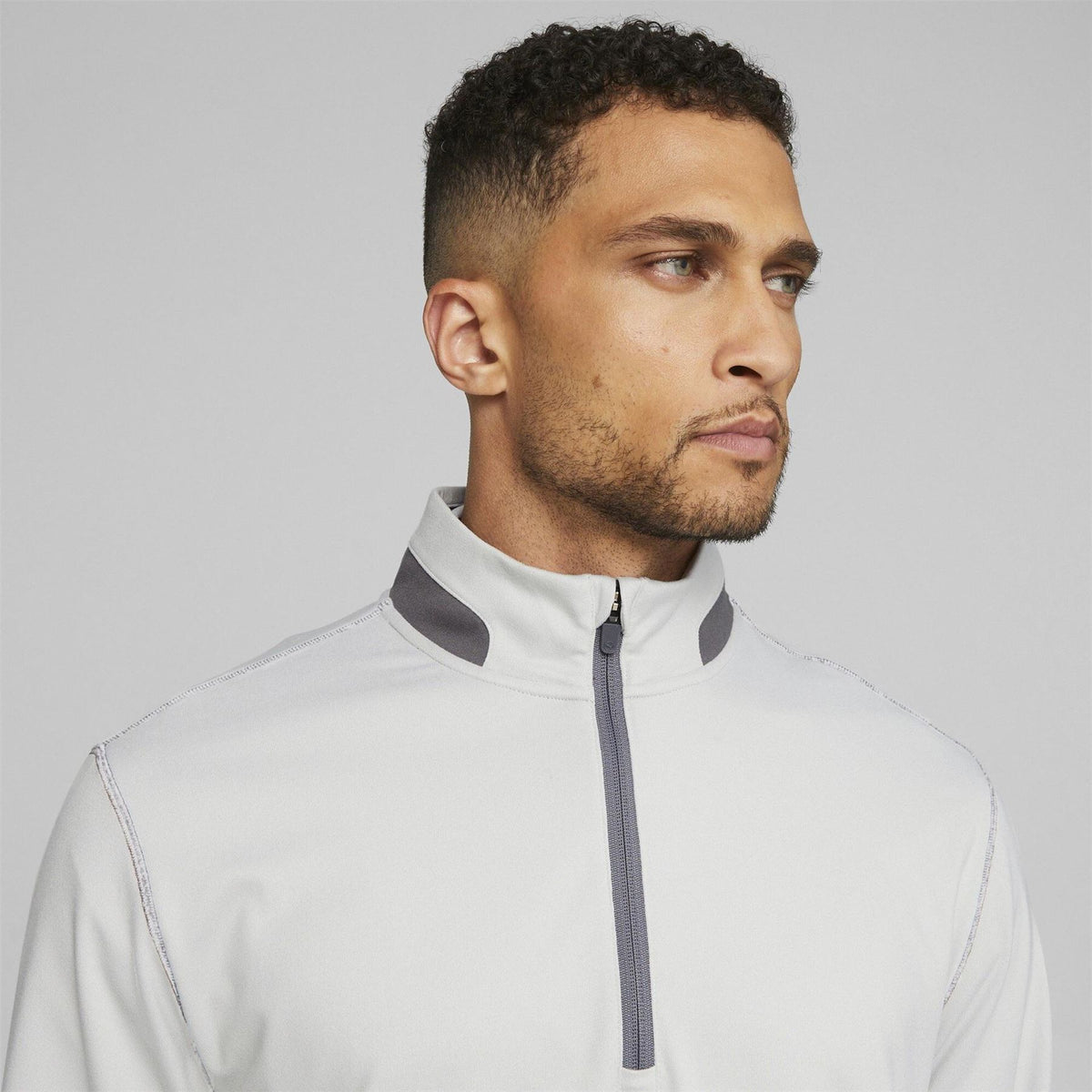 Puma Mens Lightweight Quarter Zip Jumper