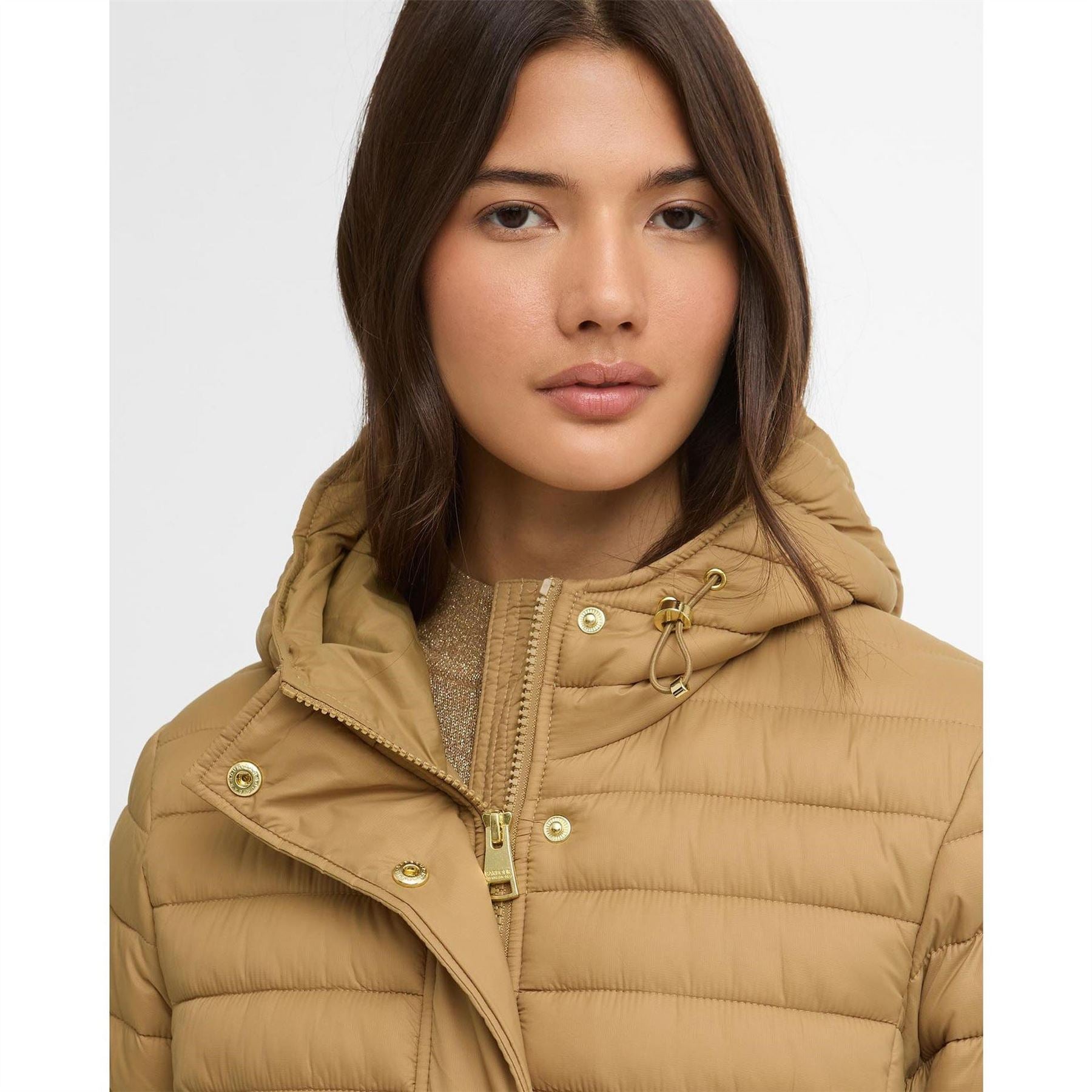 Barbour International Longline Jada Puffer Jacket