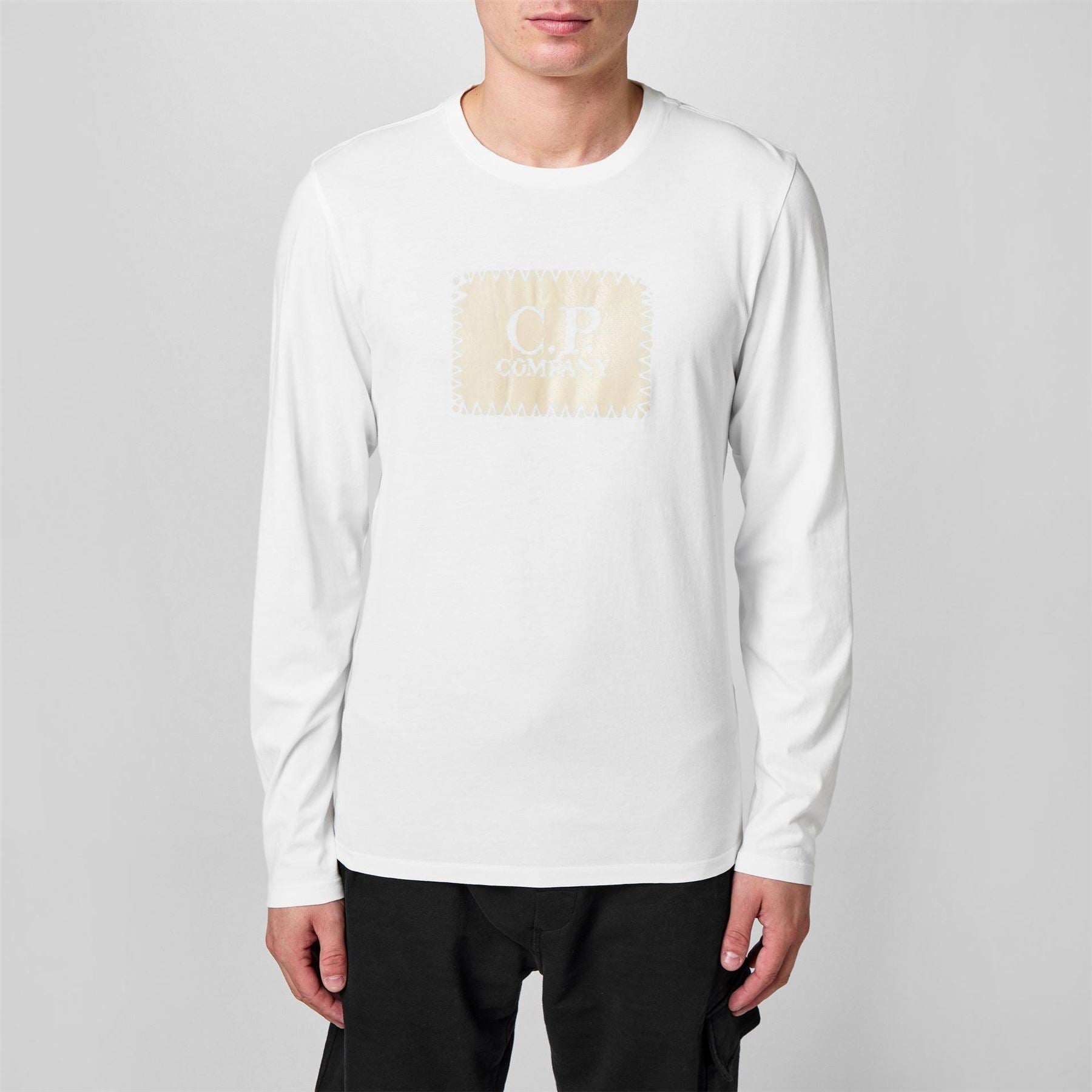 CP Company Regular Fit Long Sleeve Crew Neck T-Shirt