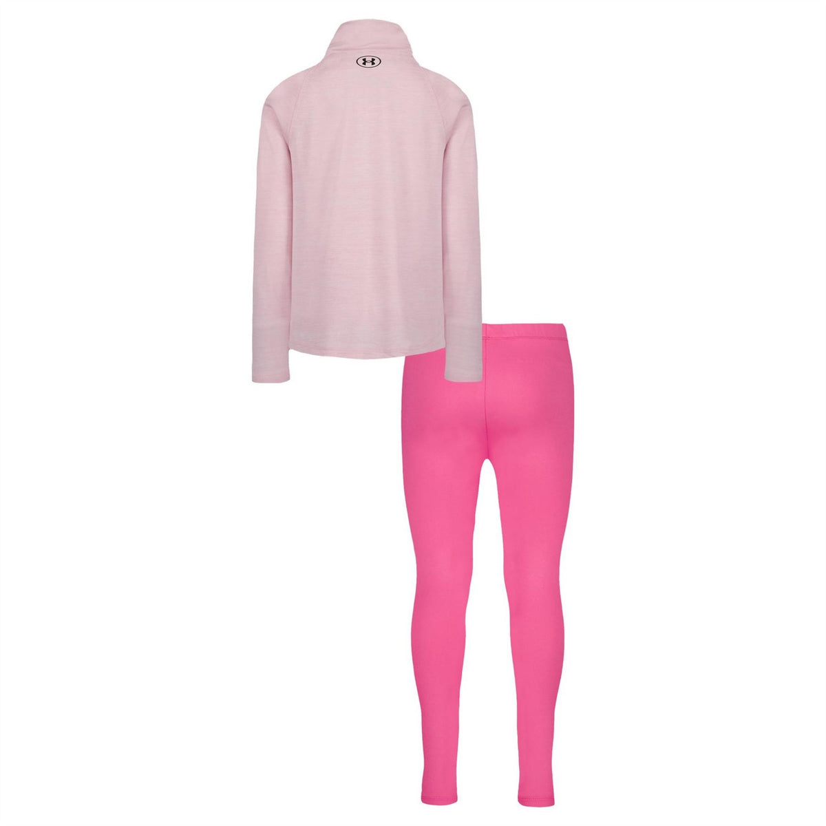 Under Armour Quarter Zip Neck Long Sleeve Sweater Top Pant Set