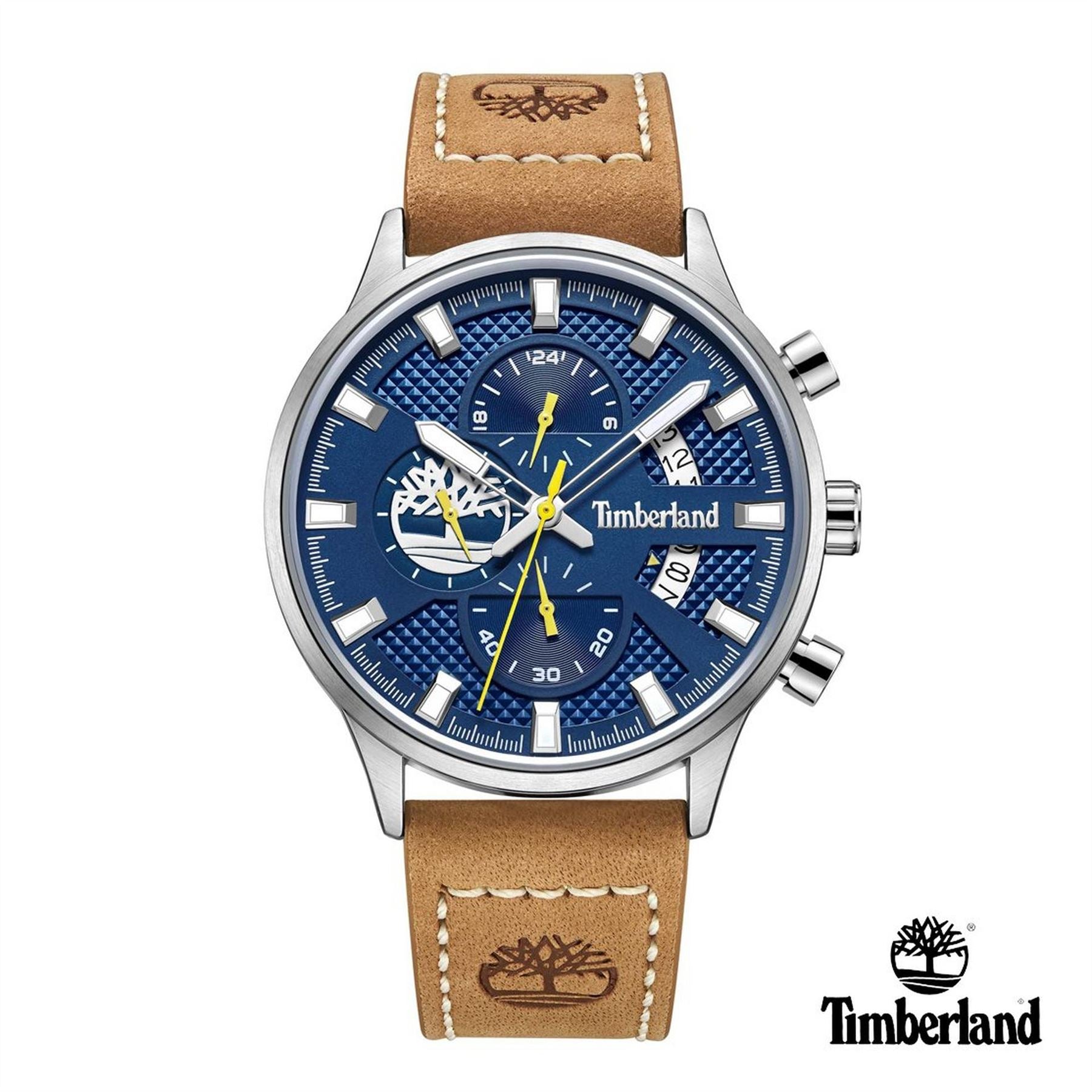 Timberland Leather Strap Analogue Watch