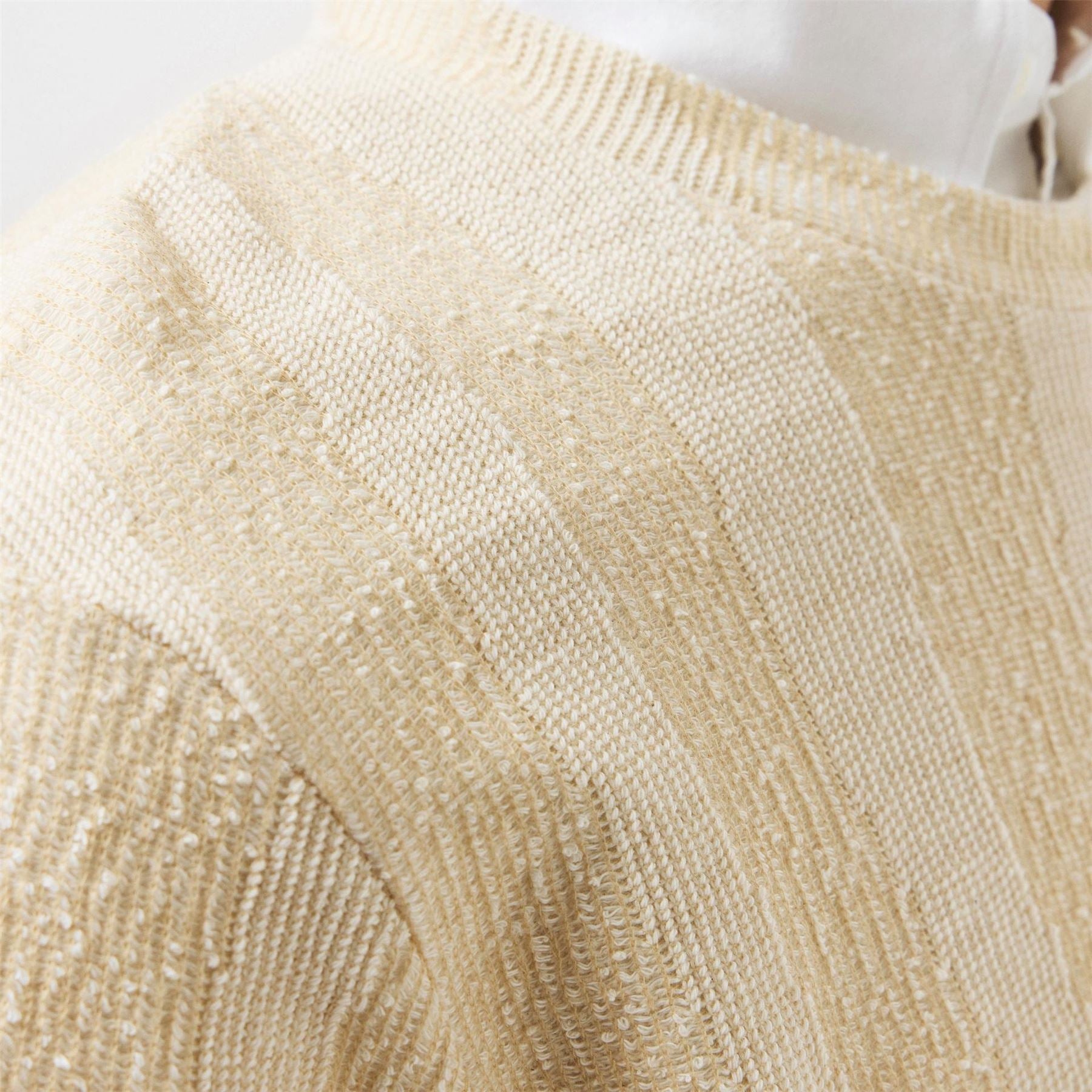 Jack and Jones Pattern Crew Neck Regular Fit Sweater