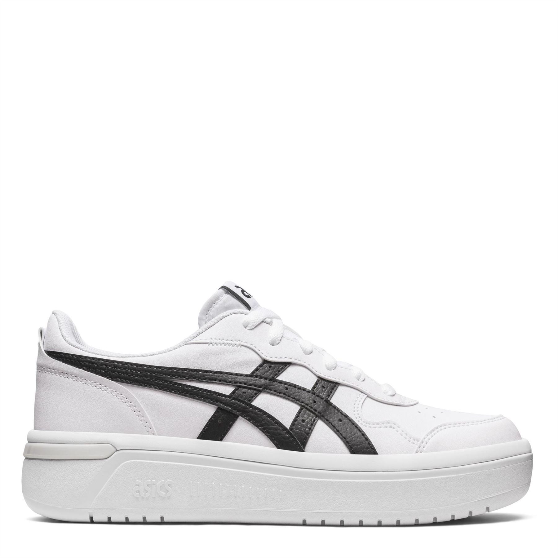 Asics Leather Lace Up Chunky Trainers